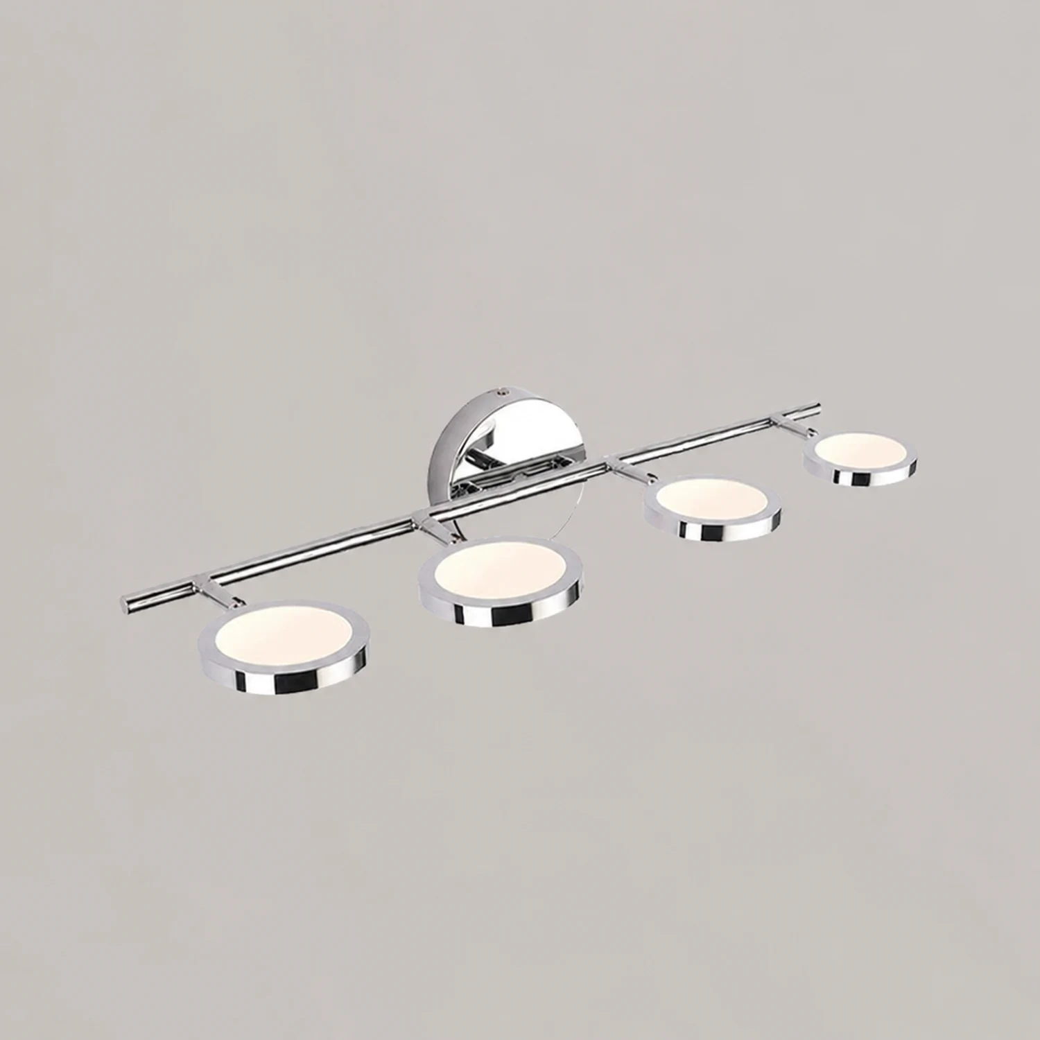 Leigh Spiegelfront Waschtisch-Wandleuchte, L 32/54/76CM - Lumpaz