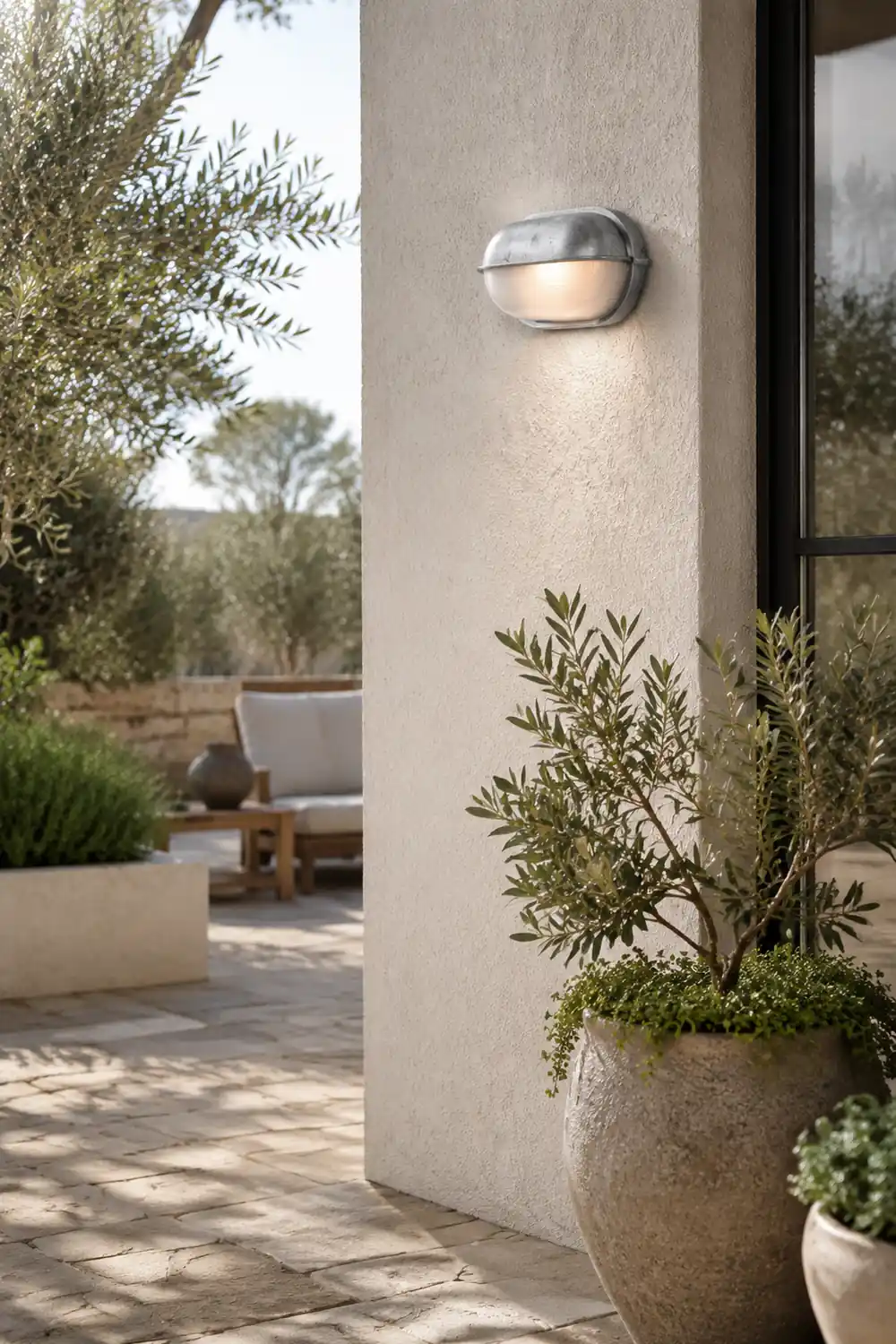 Orr Draußen Wasserdichte Wandlampe, 2 Stile - Lumpaz