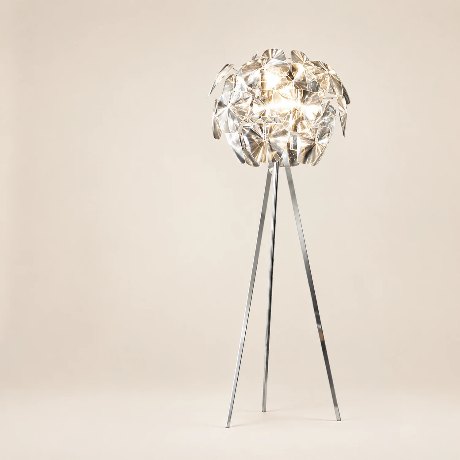 Bella Blume Stehleuchte, Metall & Acryl - Lumpaz