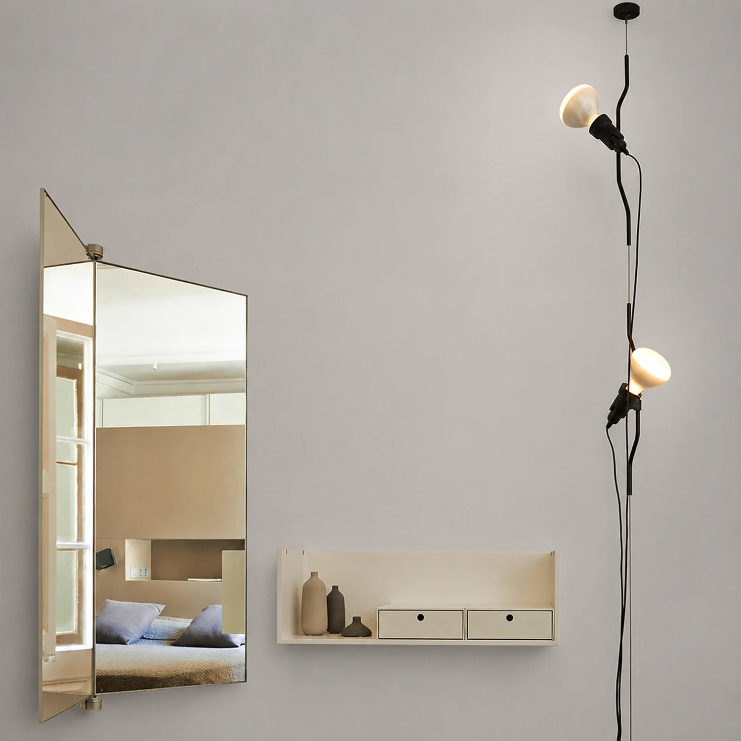 Luxo Stehleuchte, Metall & Aluminium, 3 Farben - Lumpaz