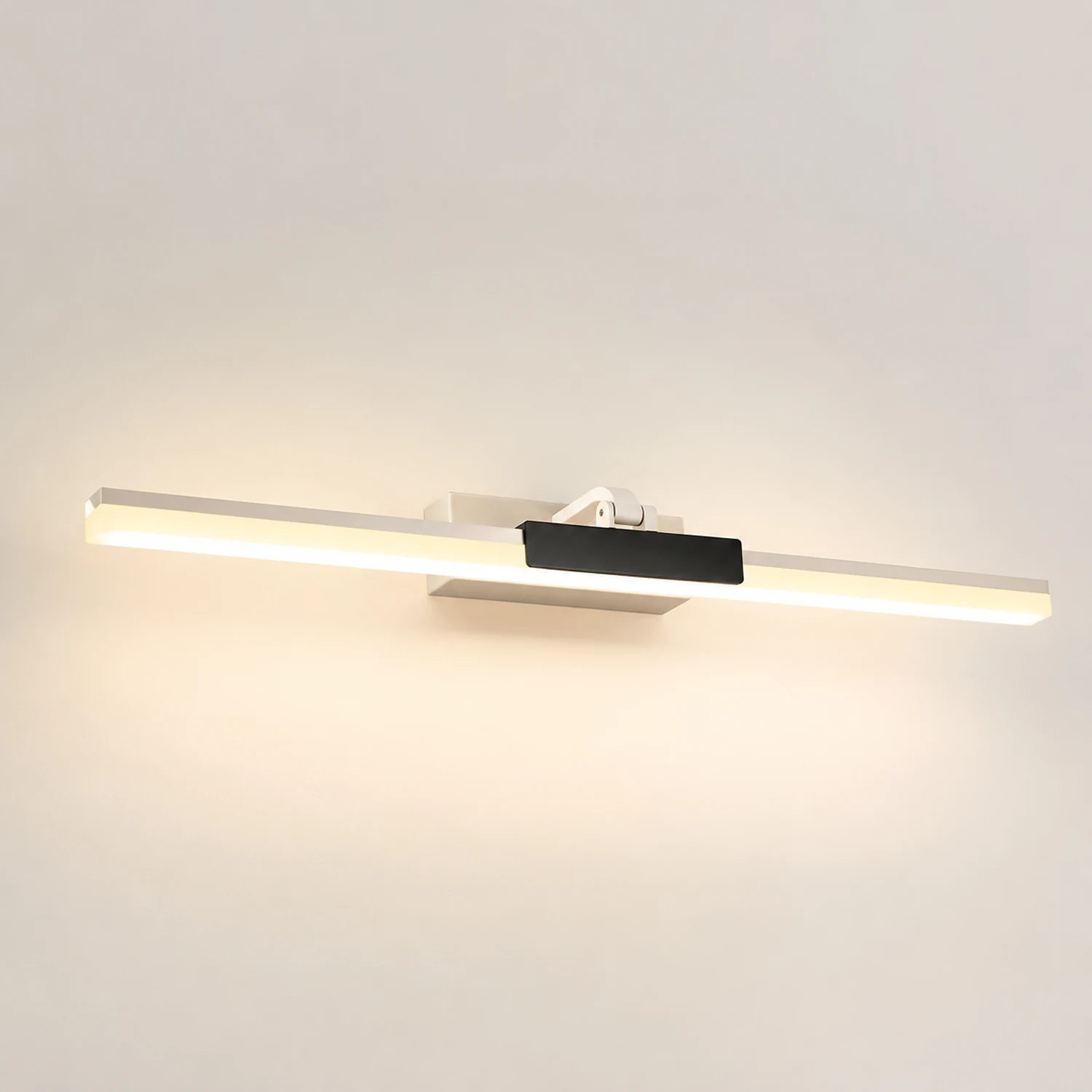 Edge Spiegelfront Waschtisch-Wandleuchte, L 40/50/60/70CM - Lumpaz