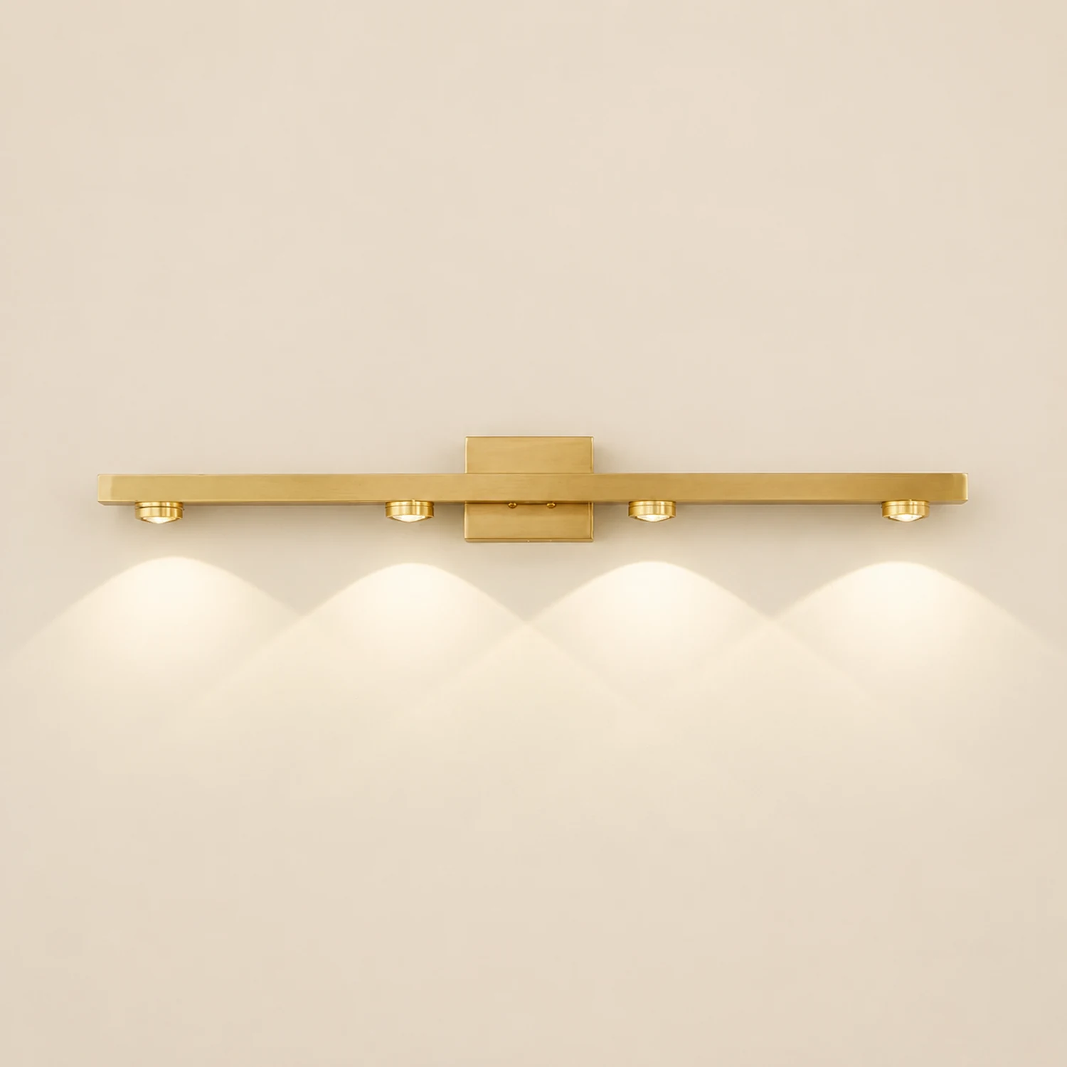Freja Wandlampe Spiegelfront 2 Farbe & Stil, 2/3/4/6/8 Kopf - Lumpaz