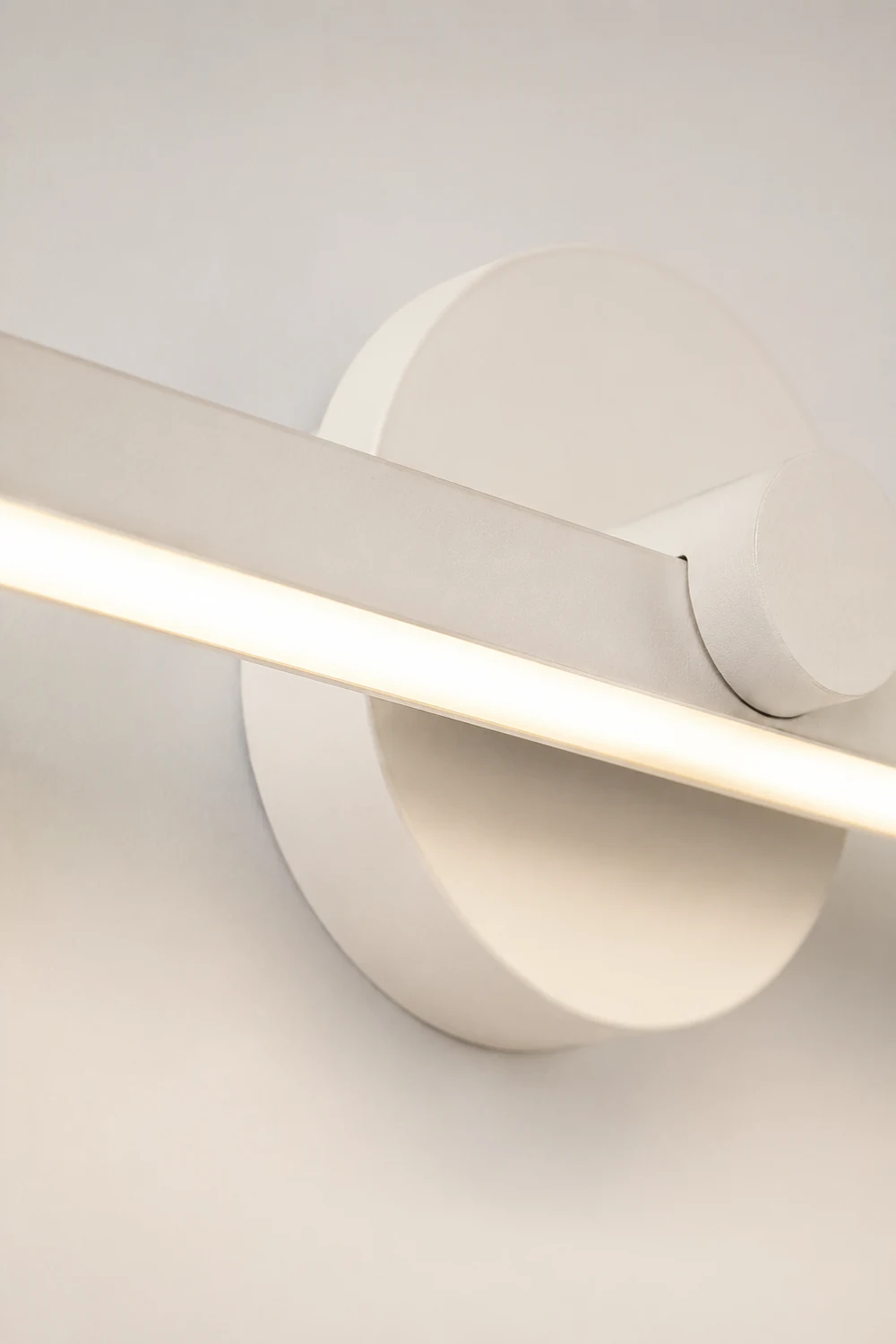 Leigh Spiegelfront Waschtisch-Wandleuchte, Aluminium, 40/50/60/70CM - Lumpaz