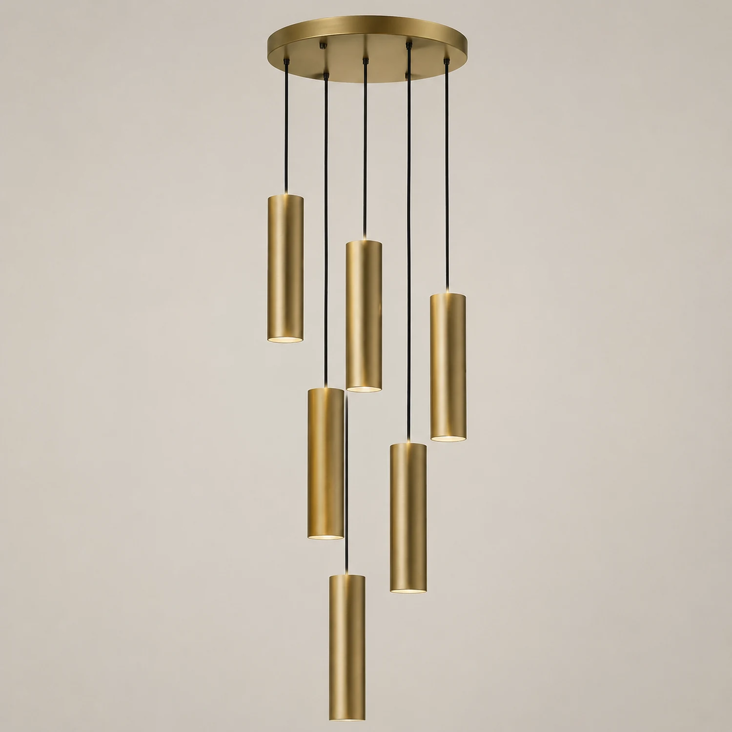 Kristy Wandlampe Wasserrippel Spiegel Licht Farbtemperatur umschaltbar, 2 Farbe, 45/66/88CM - Lumpaz