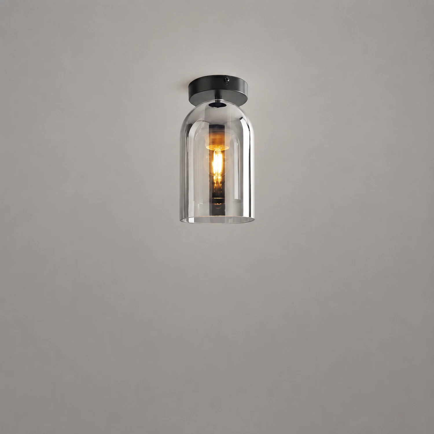Sanna Deckenleuchte/Pendelleuchte 4 Stile Reines Kupfer&Glas - Lumpaz