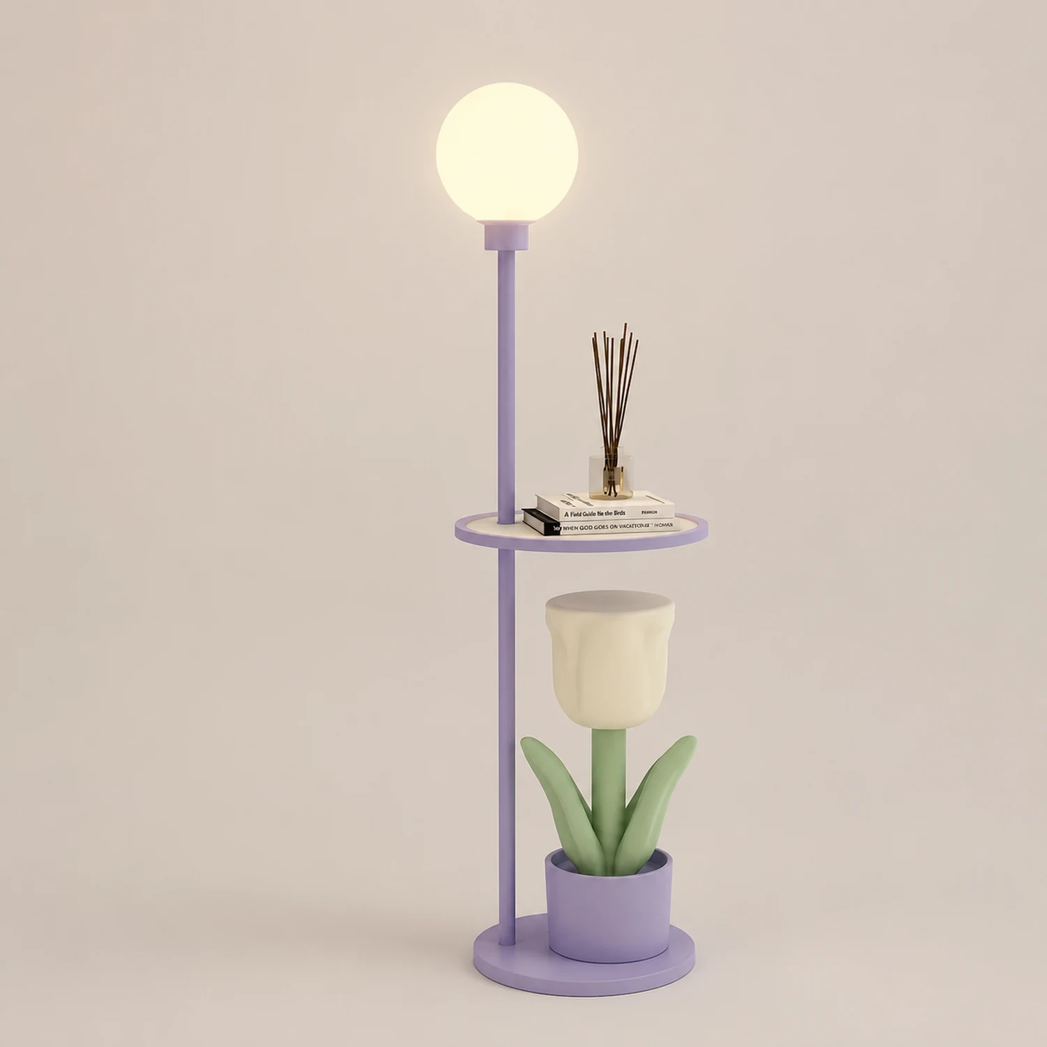 Lily Nachttisch Stehleuchte, 3 Farben - Lumpaz