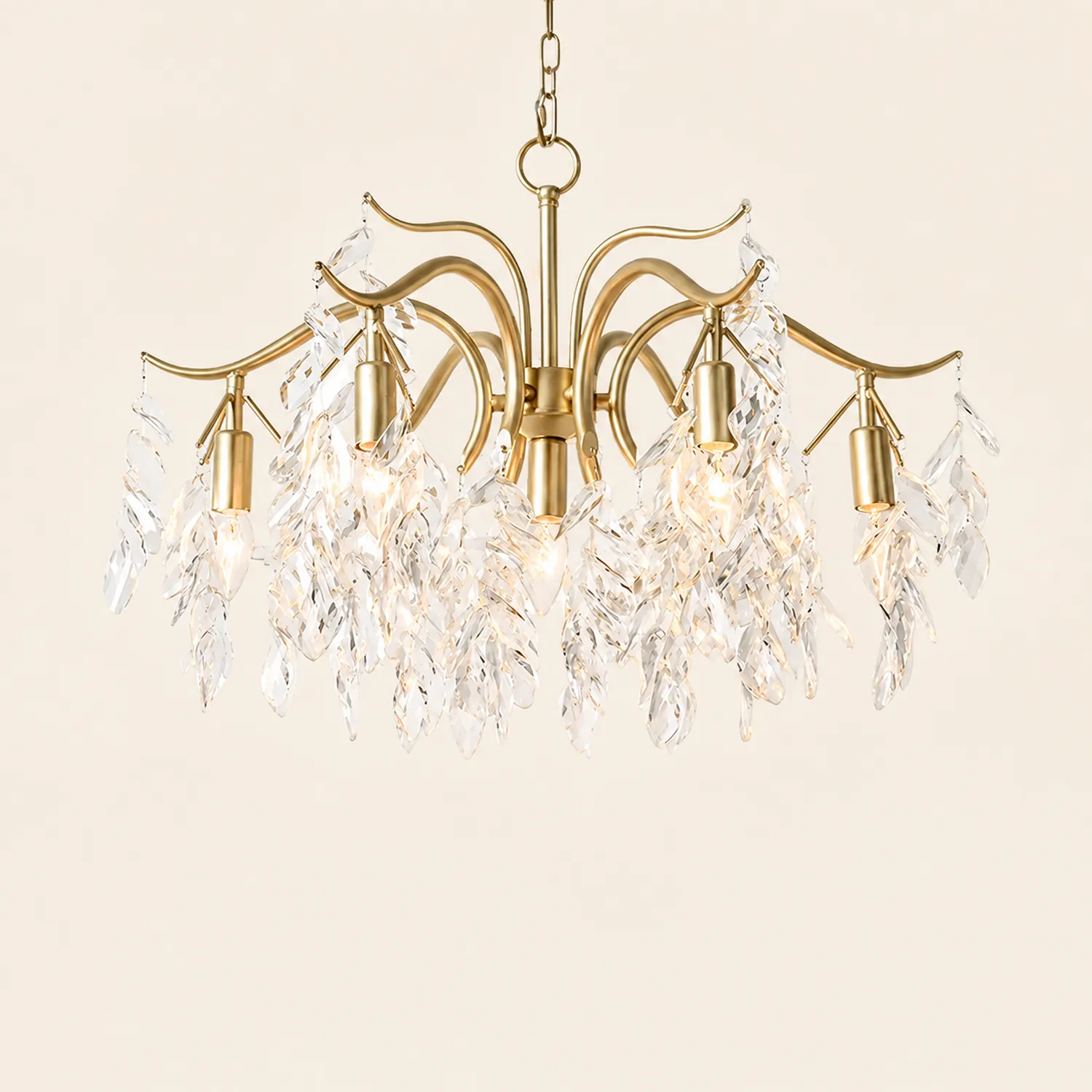 Marilyn Kronleuchter Landhausstil, Kristall, 7/9 Kopf - Lumpaz
