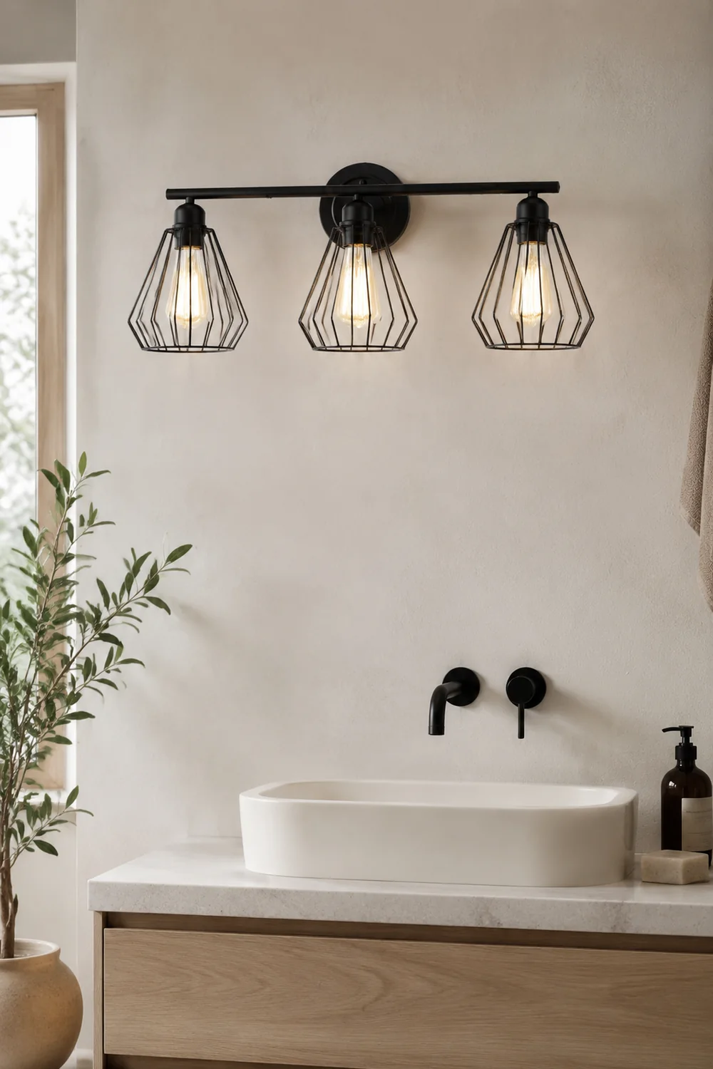 Alessio Vanity Wandleuchte Retro, 4 Stile - Lumpaz