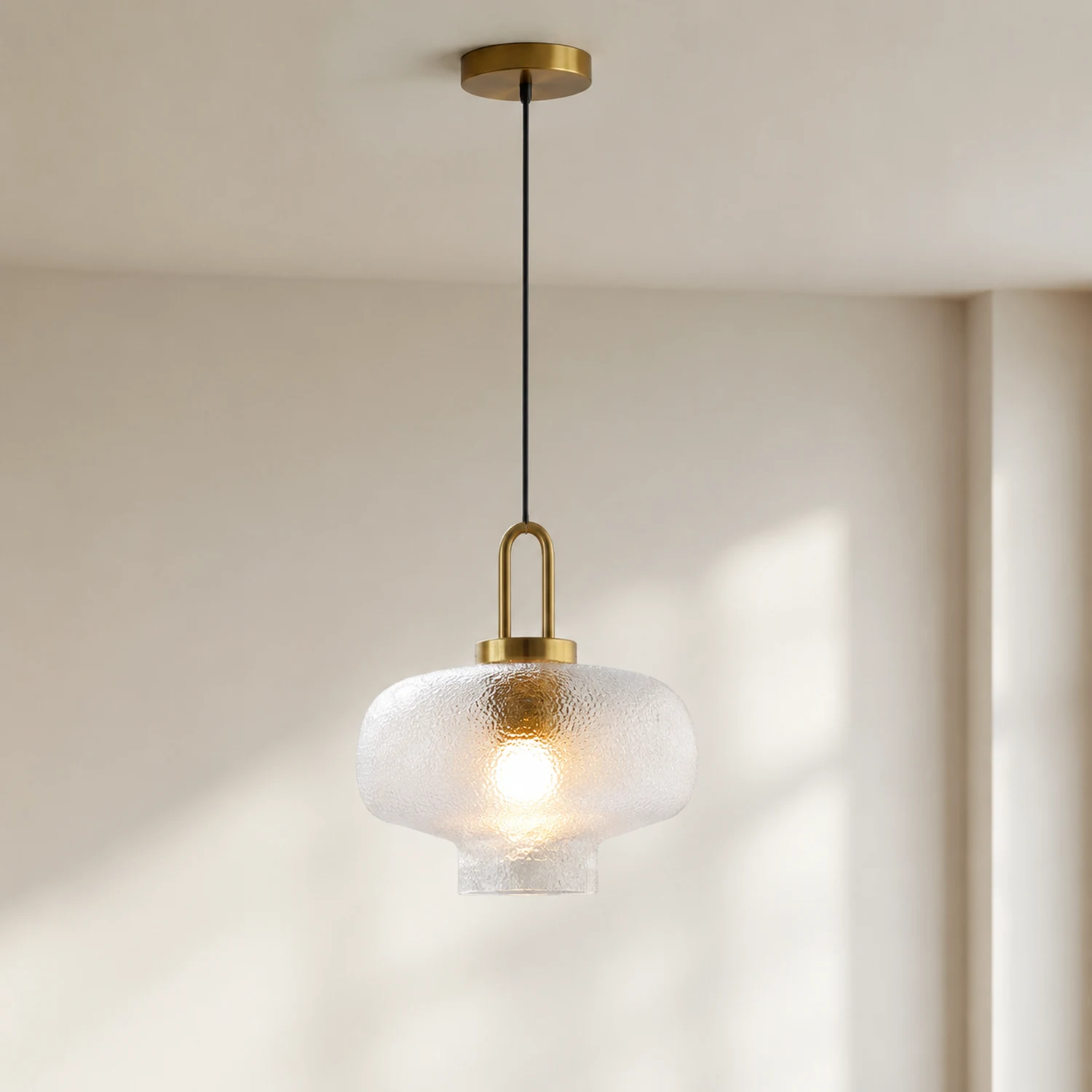 Hailie Pendelleuchte aus mattiertem Glas, ∅26/18/22CM - Lumpaz