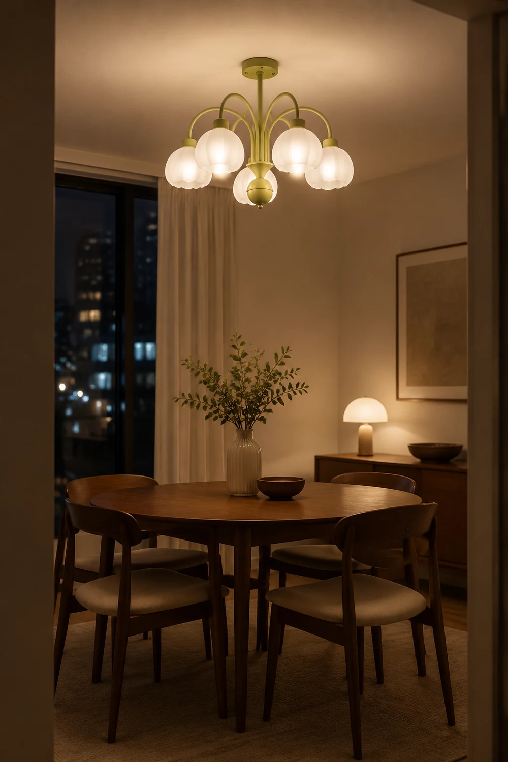 Lily Deckenleuchte Morandi, 4/6 -flammig - Lumpaz