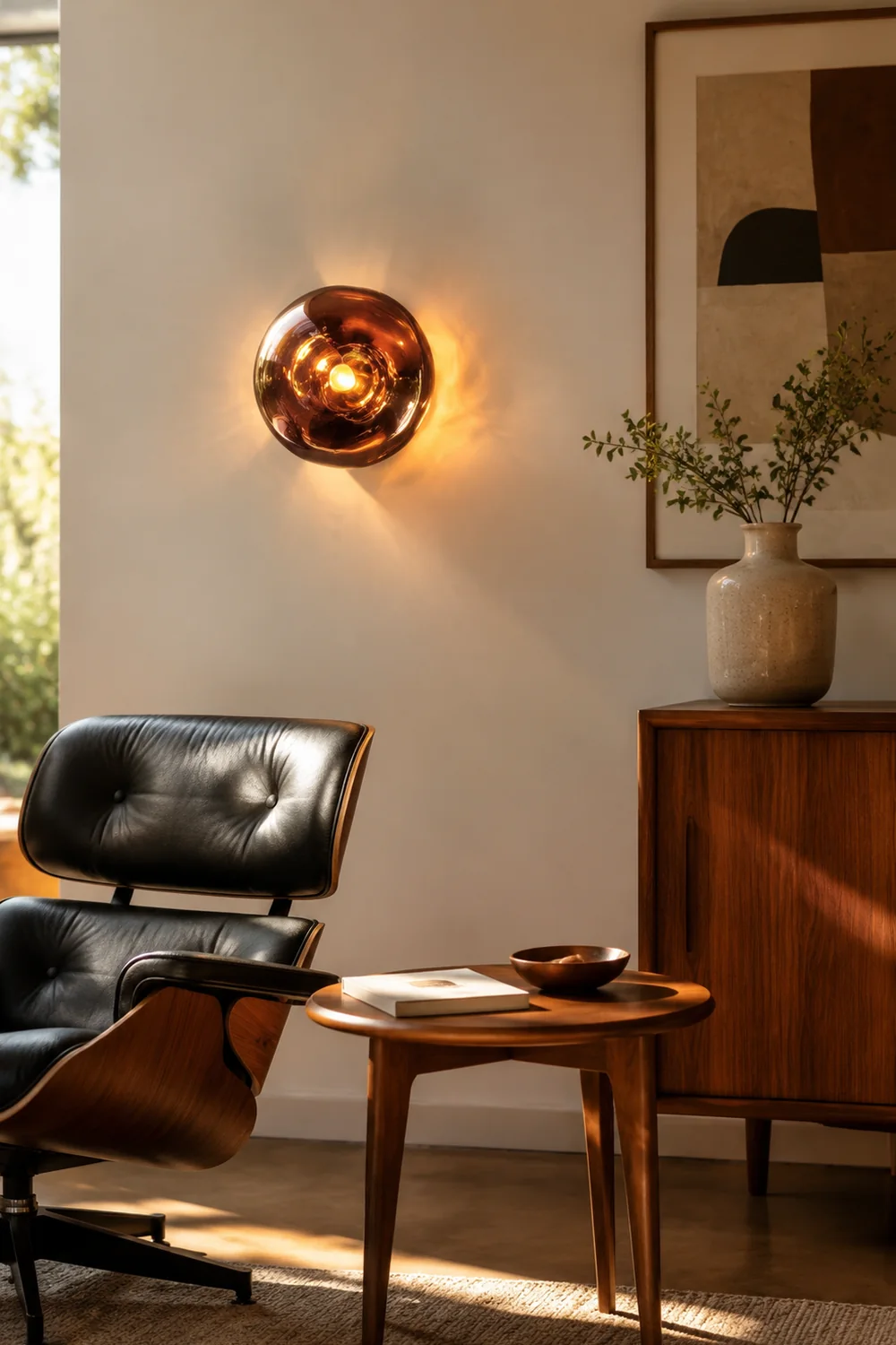 Mirza Wandlampe, 3 Farben, ∅28CM - Lumpaz