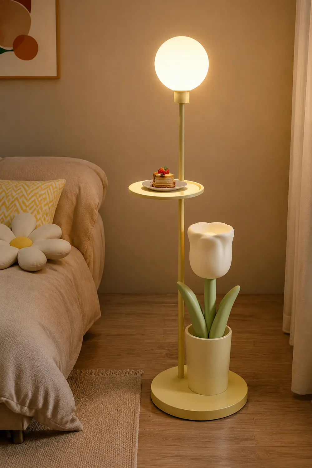Lily Nachttisch Stehleuchte, 3 Farben - Lumpaz