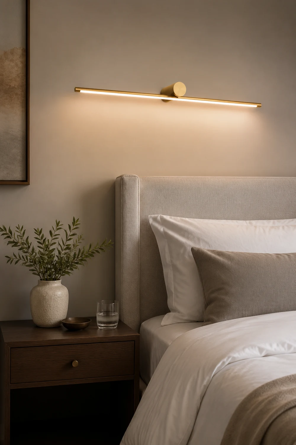 Leigh Wandlampe Spiegelfront 2 Farbe, 40/60/80/100cm - Lumpaz
