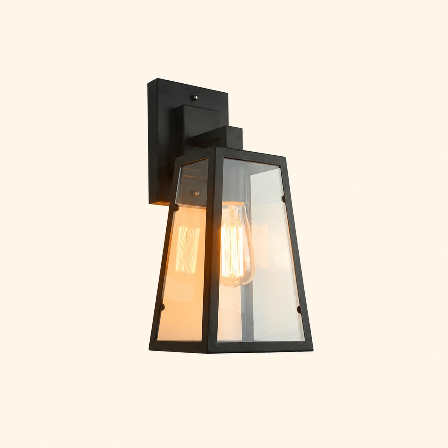 Alessio Wandleuchte, Metall&Glas - Lumpaz
