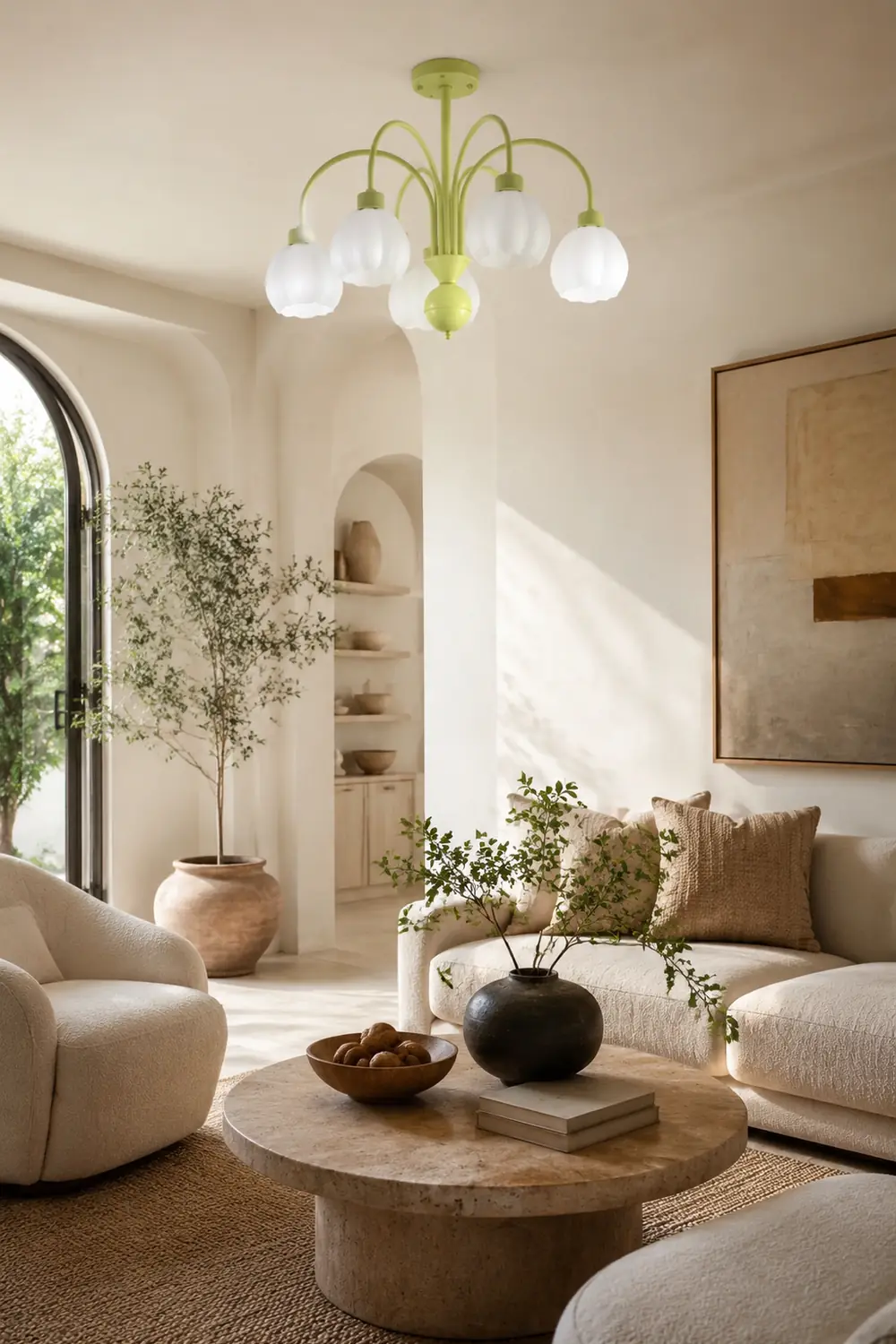 Lily Deckenleuchte Morandi, 4/6 -flammig - Lumpaz