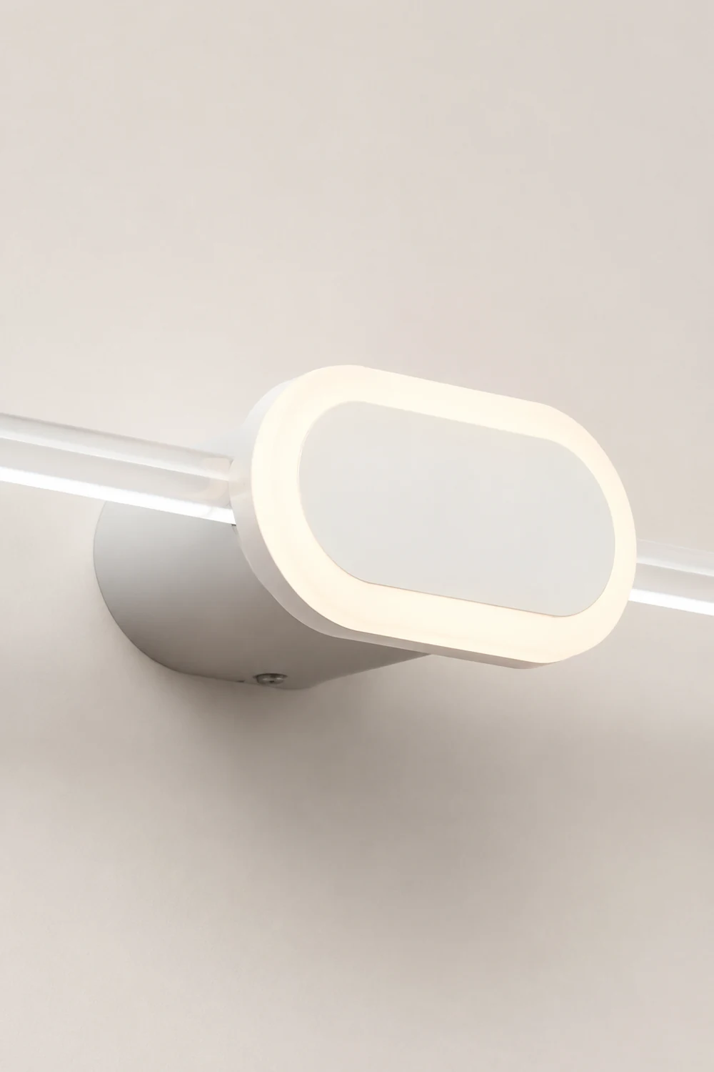 Edge Spiegelfront Waschtisch-Wandleuchte, Rechteckig & Rund, L 40/60/80CM - Lumpaz