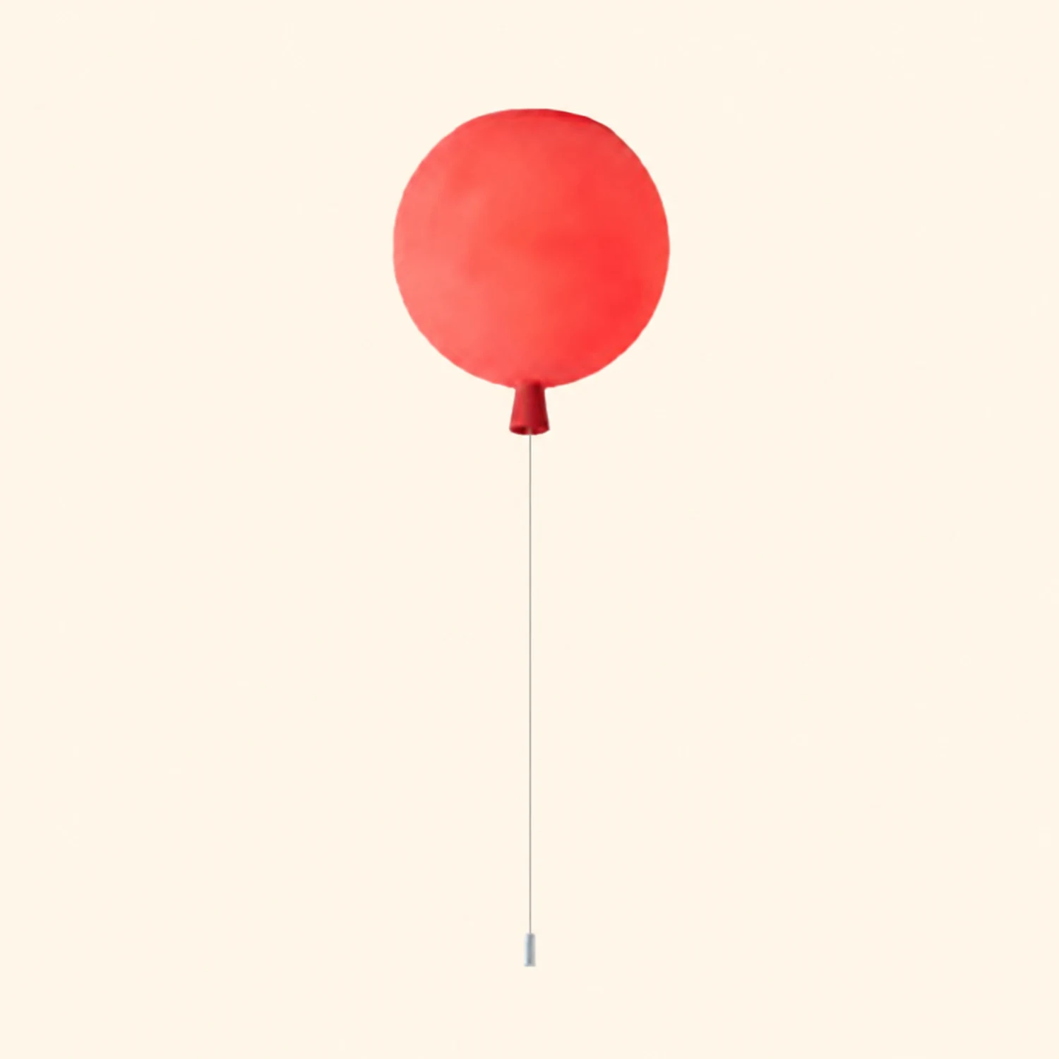 Fateh Matted Ballon Flush Mount Deckenleuchte 5 Farbe, ∅20/25/30 /35CM - Lumpaz