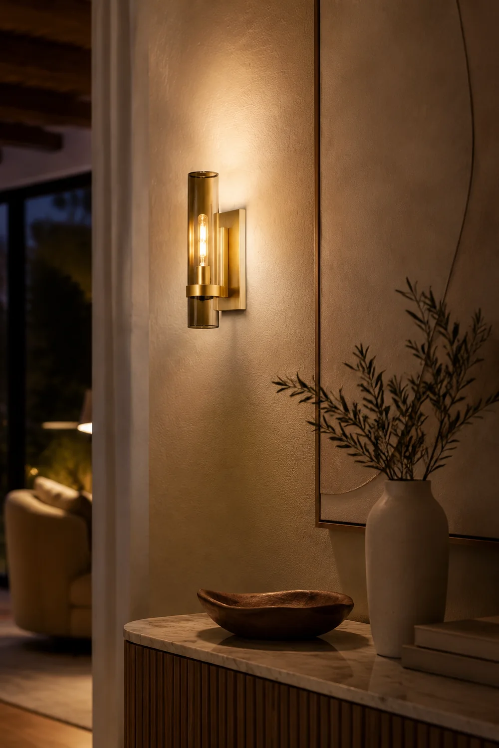 Leigh Wandlampe 3 Farbe - Lumpaz