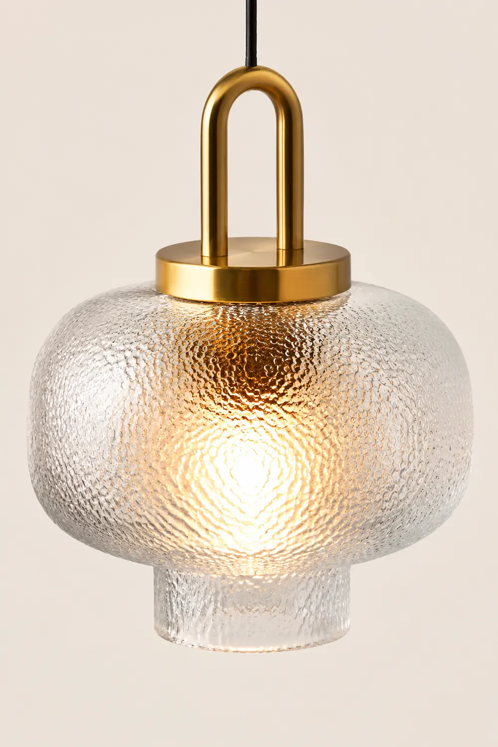 Hailie Pendelleuchte aus mattiertem Glas, ∅26/18/22CM - Lumpaz