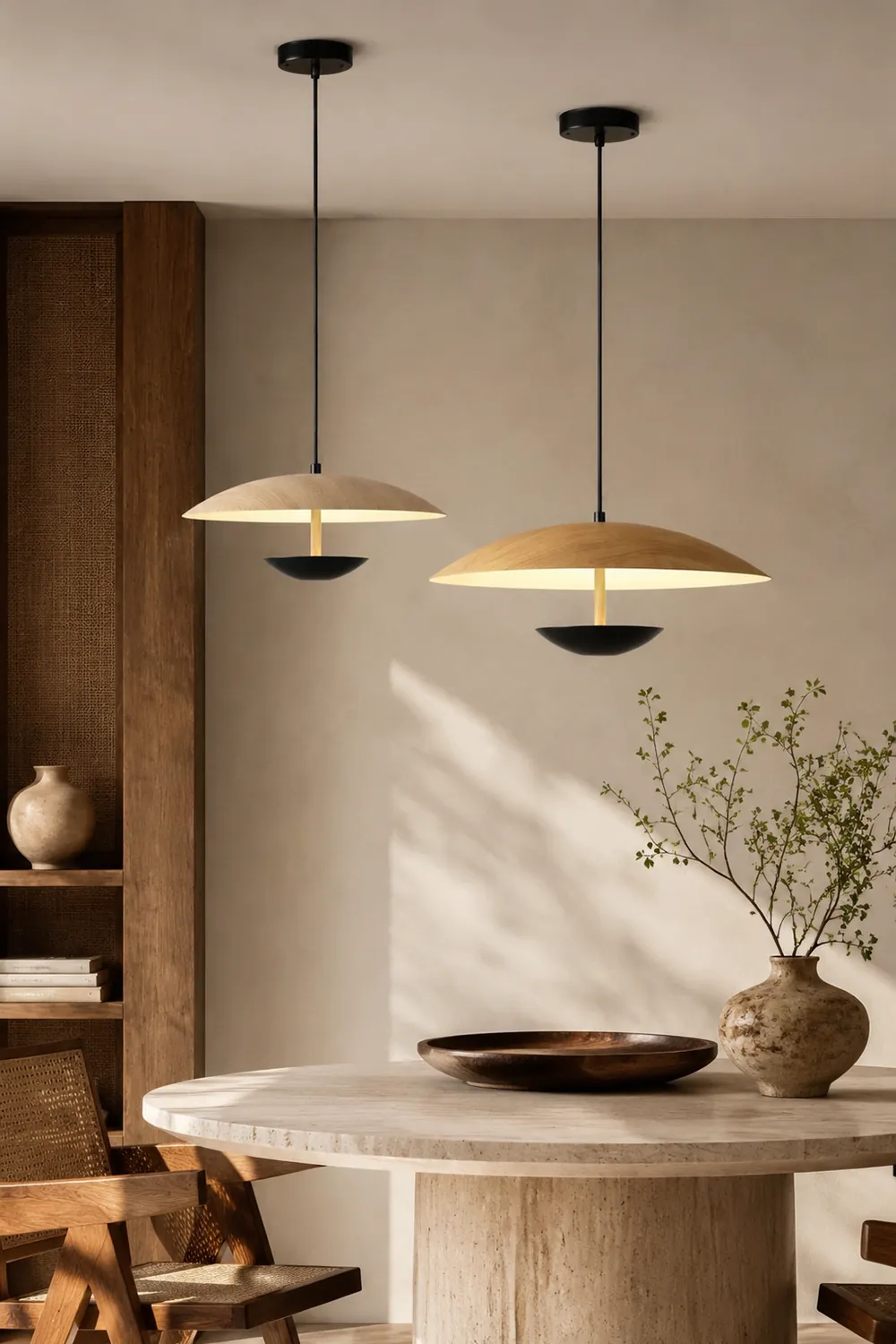 Carins Pendelleuchte 2 Farbe, ∅35/45cm - Lumpaz