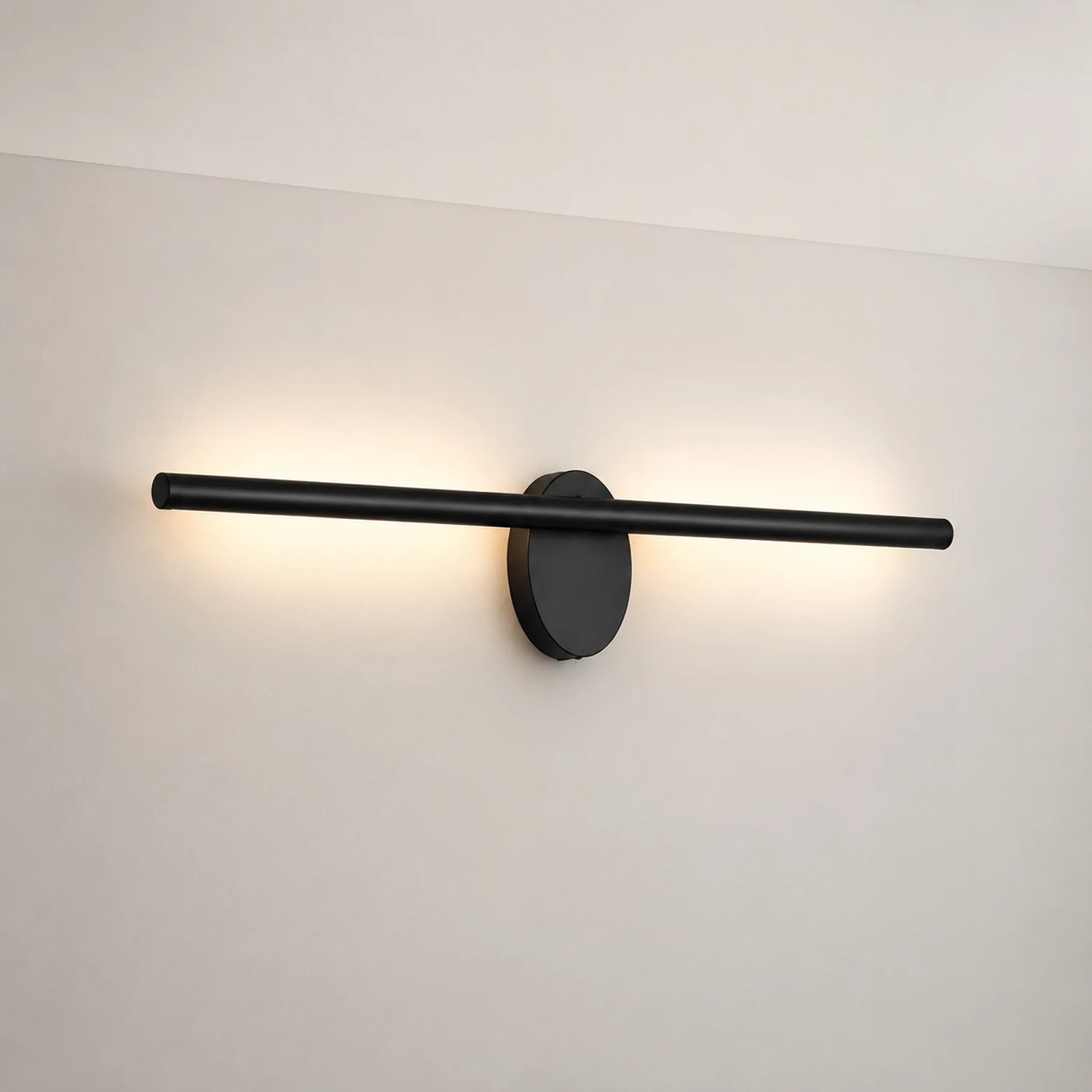 Edge Spiegelfront Waschtisch-Wandleuchte, L 60/80/100/120CM - Lumpaz