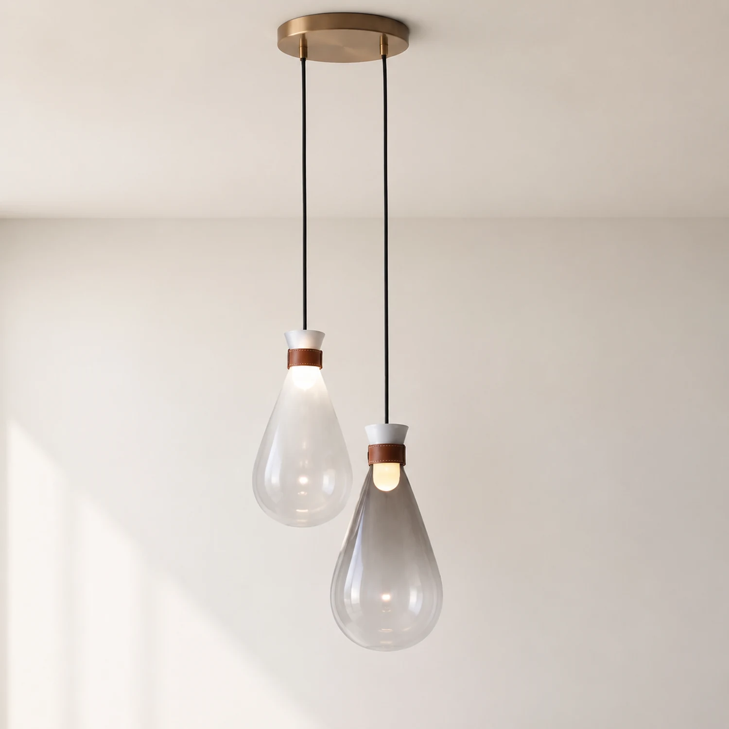Hailie Pendelleuchte 2 Farbe, S/L - Lumpaz