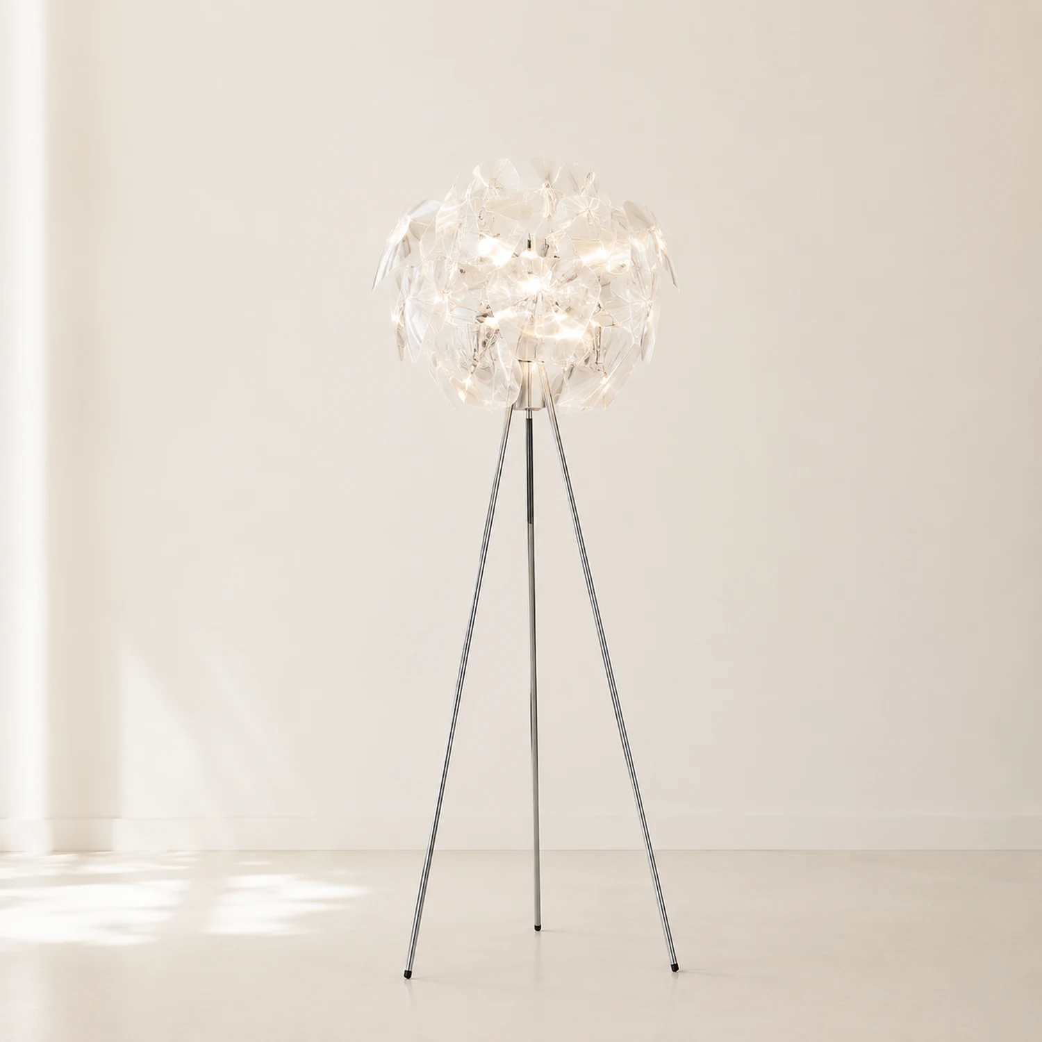 Bella Blume Stehleuchte, Metall & Acryl - Lumpaz