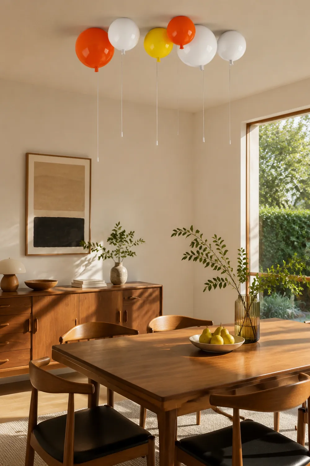 Fateh Ballon Flush Mount Deckenleuchte 5 Farbe, ∅20/25/30/35cm - Lumpaz
