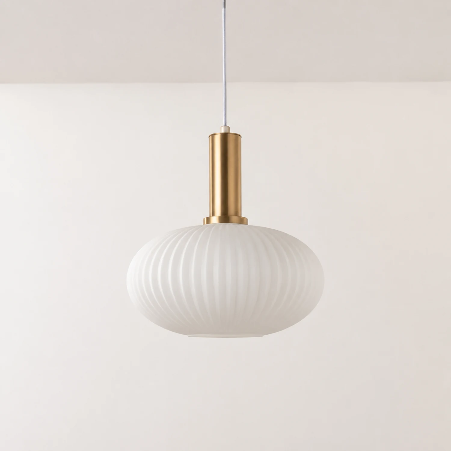 Hailie Glas-Pendelleuchte, 3 Stile, ∅30/20/13CM - Lumpaz