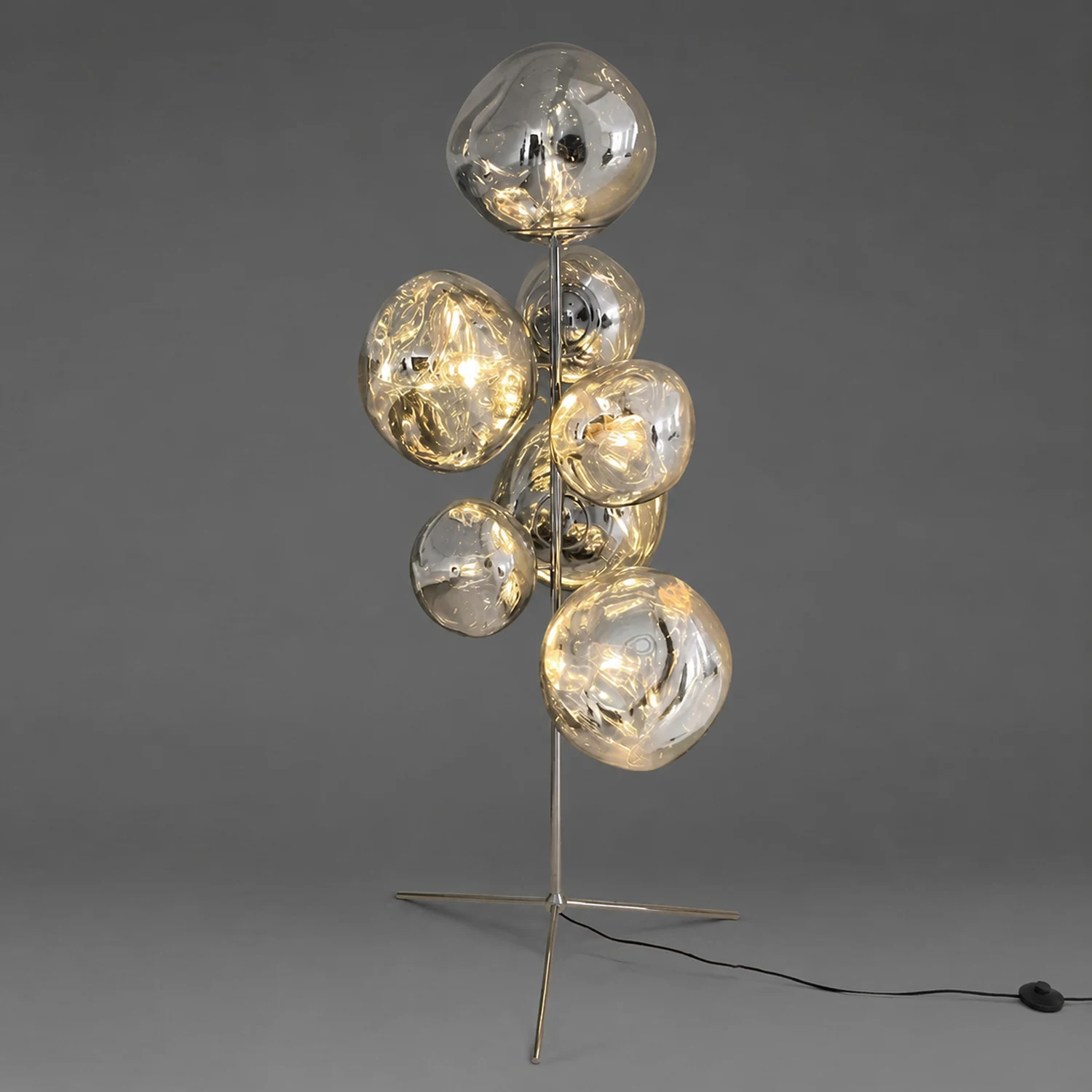 Mirza Stehleuchte 4 Farben, 7 -flammig, ∅38+28CM - Lumpaz