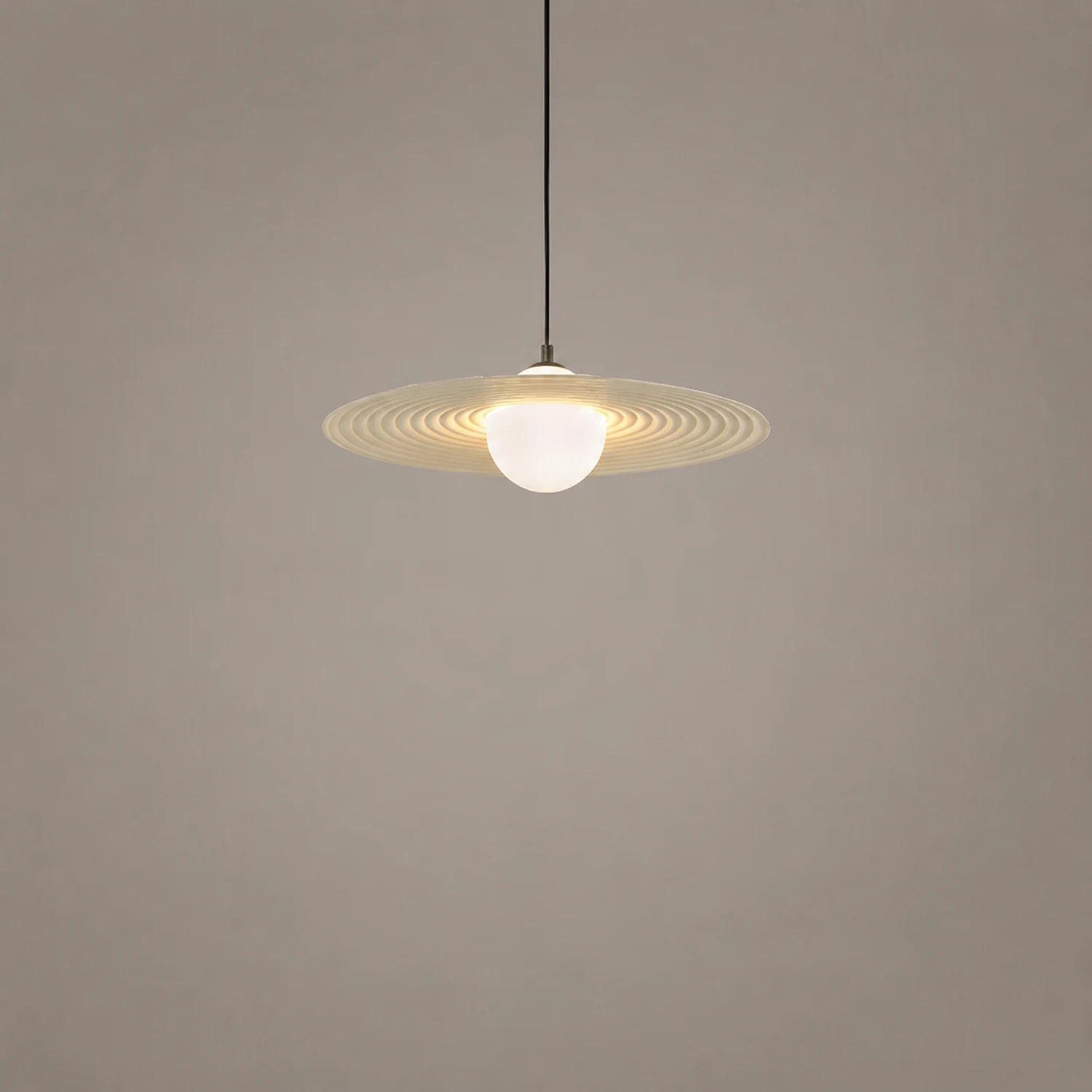 Carins Pendelleuchte Farbe Temperatur Schaltbar, 2 Farbe, ∅30/45cm - Lumpaz