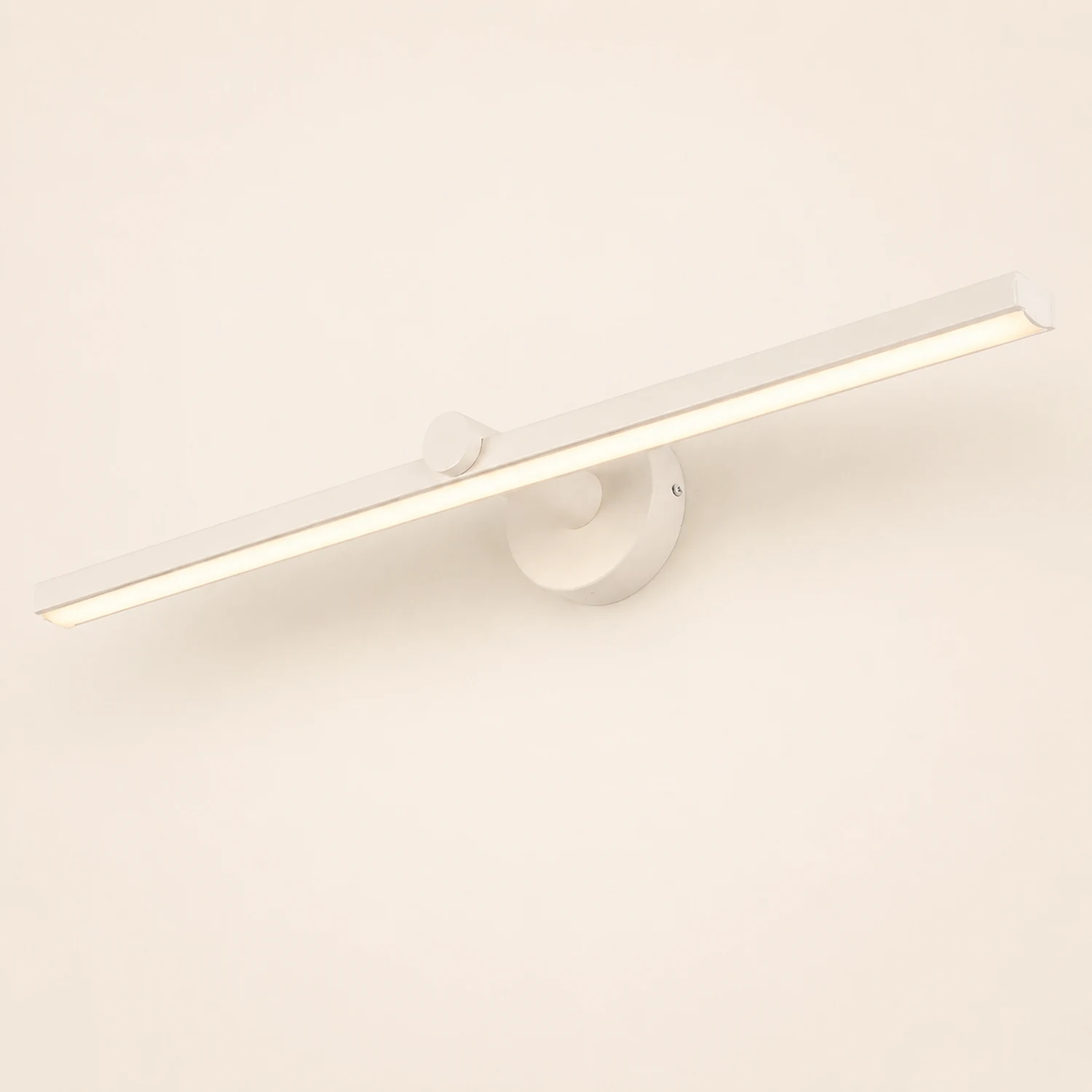 Leigh Spiegelfront Waschtisch-Wandleuchte, Aluminium, 40/50/60/70CM - Lumpaz