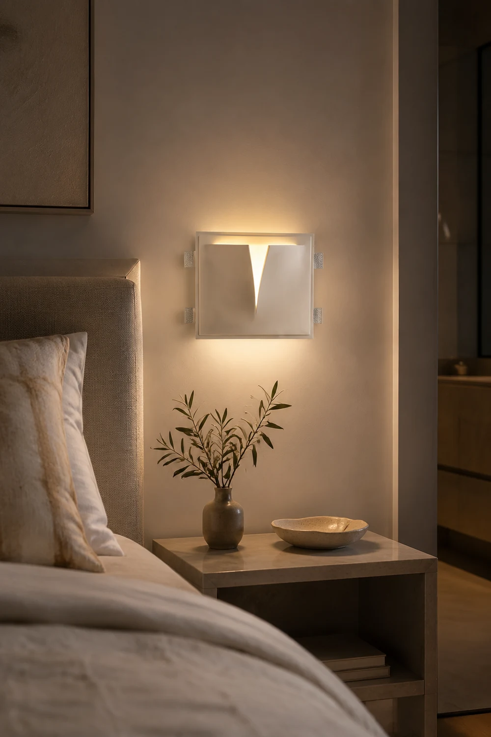 Elif Recessed Wandlampe, 4 Stile - Lumpaz