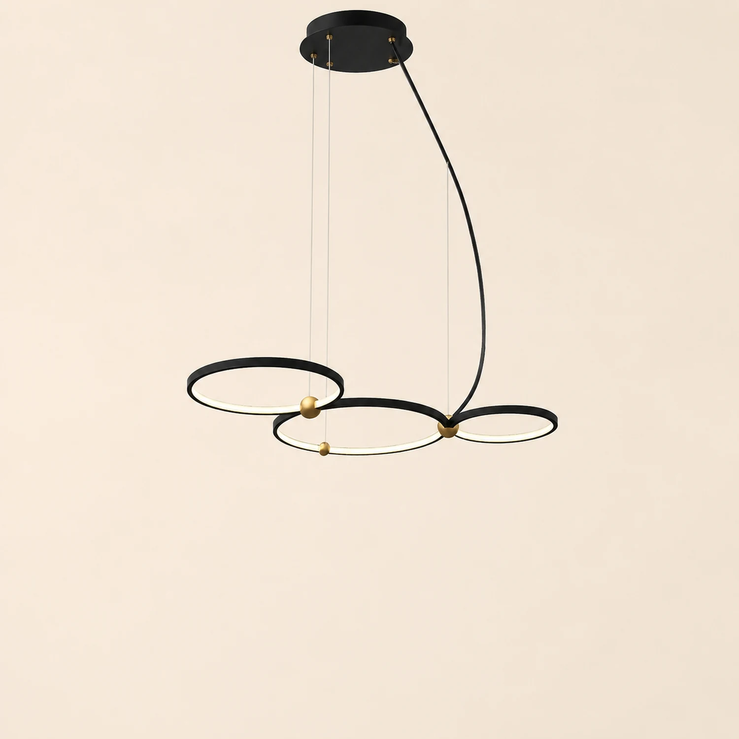 Arisha Pendelleuchte, 2/3 Ring - Lumpaz