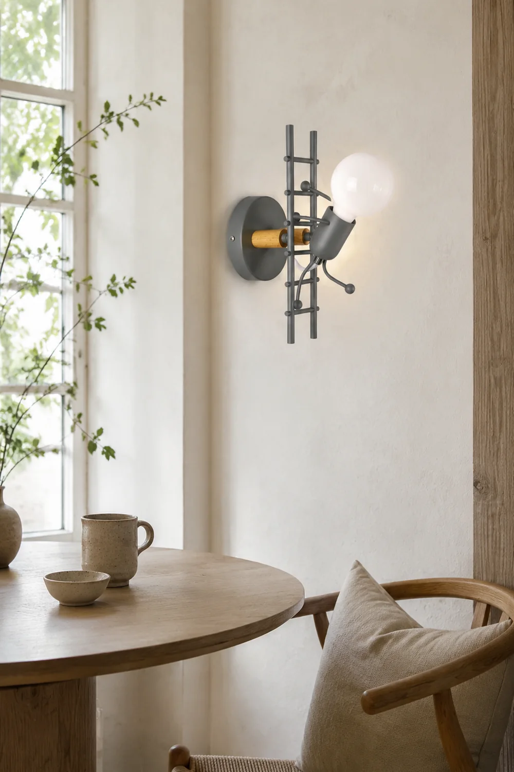 Luxo Retro Iron Man Hänge-Wandleuchte, 3 Farben - Lumpaz