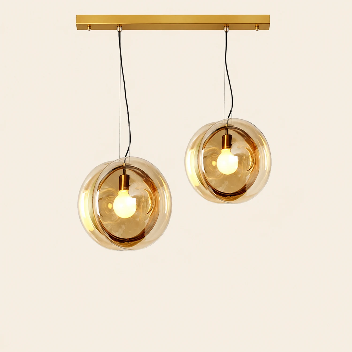 Hailie Pendelleuchte mit Design, 6 Farbe, ∅36CM - Lumpaz