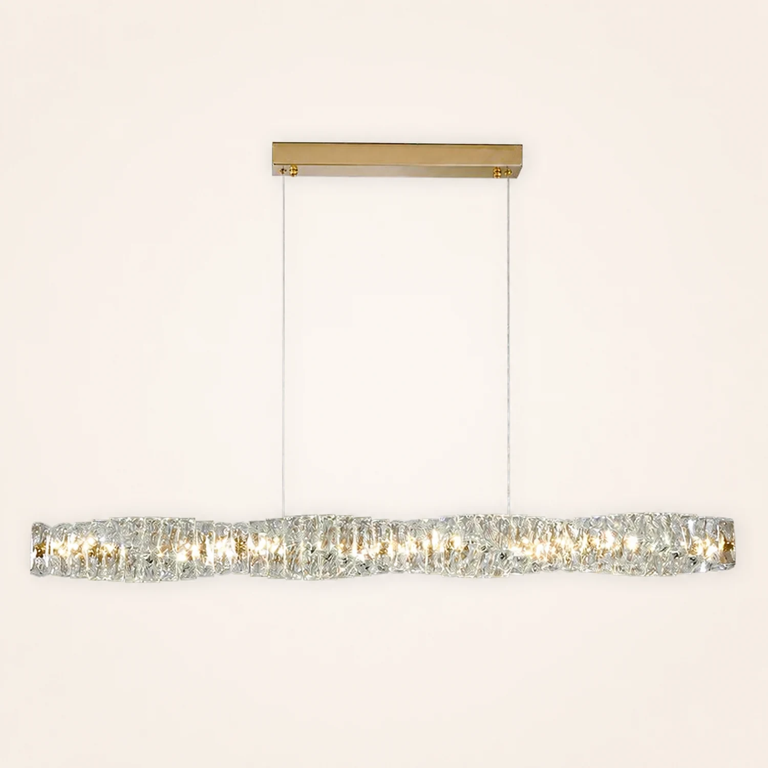 Kristy Pendelleuchte Farbtemperatur umschaltbar, 100/120/150cm - Lumpaz