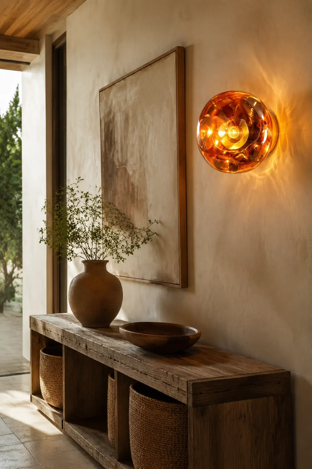 Mirza Wandlampe, 3 Farben, ∅28CM - Lumpaz