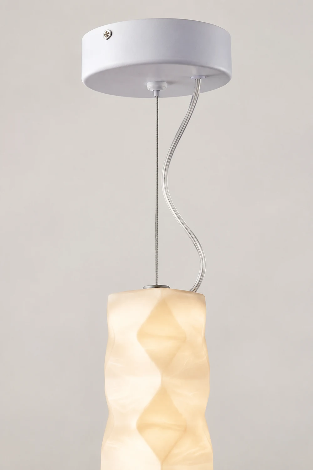 Nazifa Pendelleuchte, Metall & PET, L100cm - Lumpaz