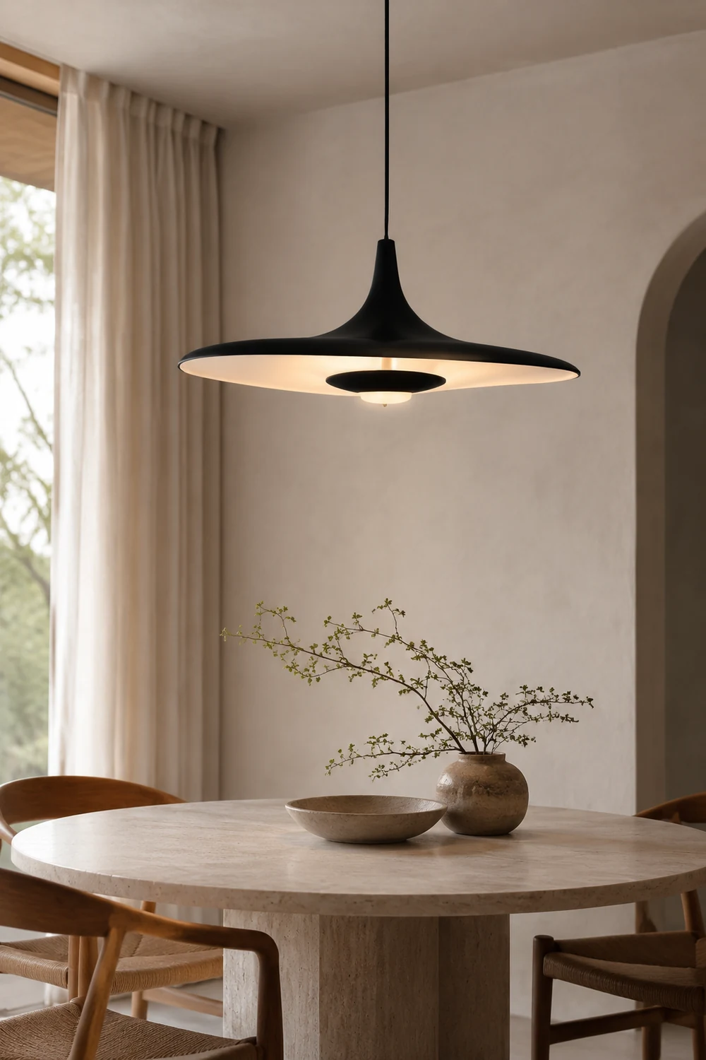 Carins Pendelleuchte 2-farbig, ∅60/80CM - Lumpaz