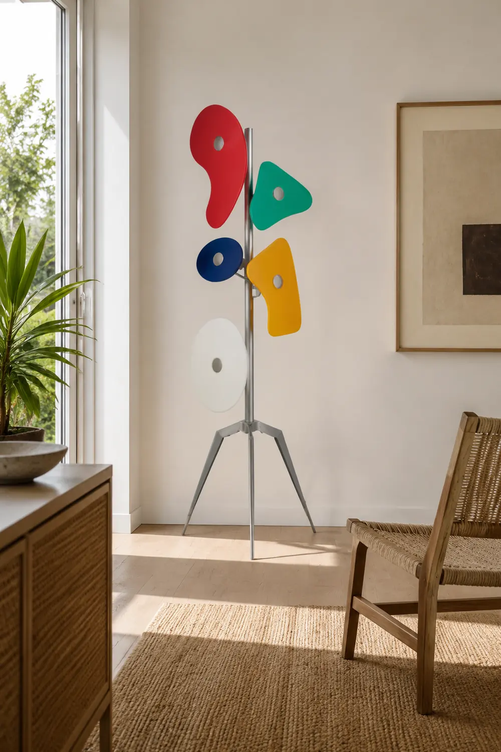 Morandi Bunte Stehlampe, ABS & Metall - Lumpaz