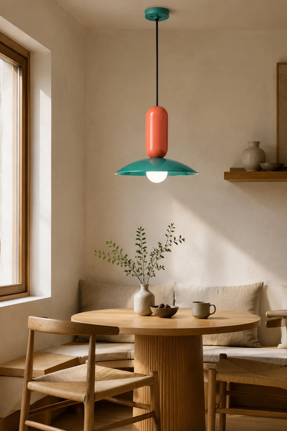 Morandi Bunte Pendelleuchte, 3 Farben, ∅30/40CM - Lumpaz