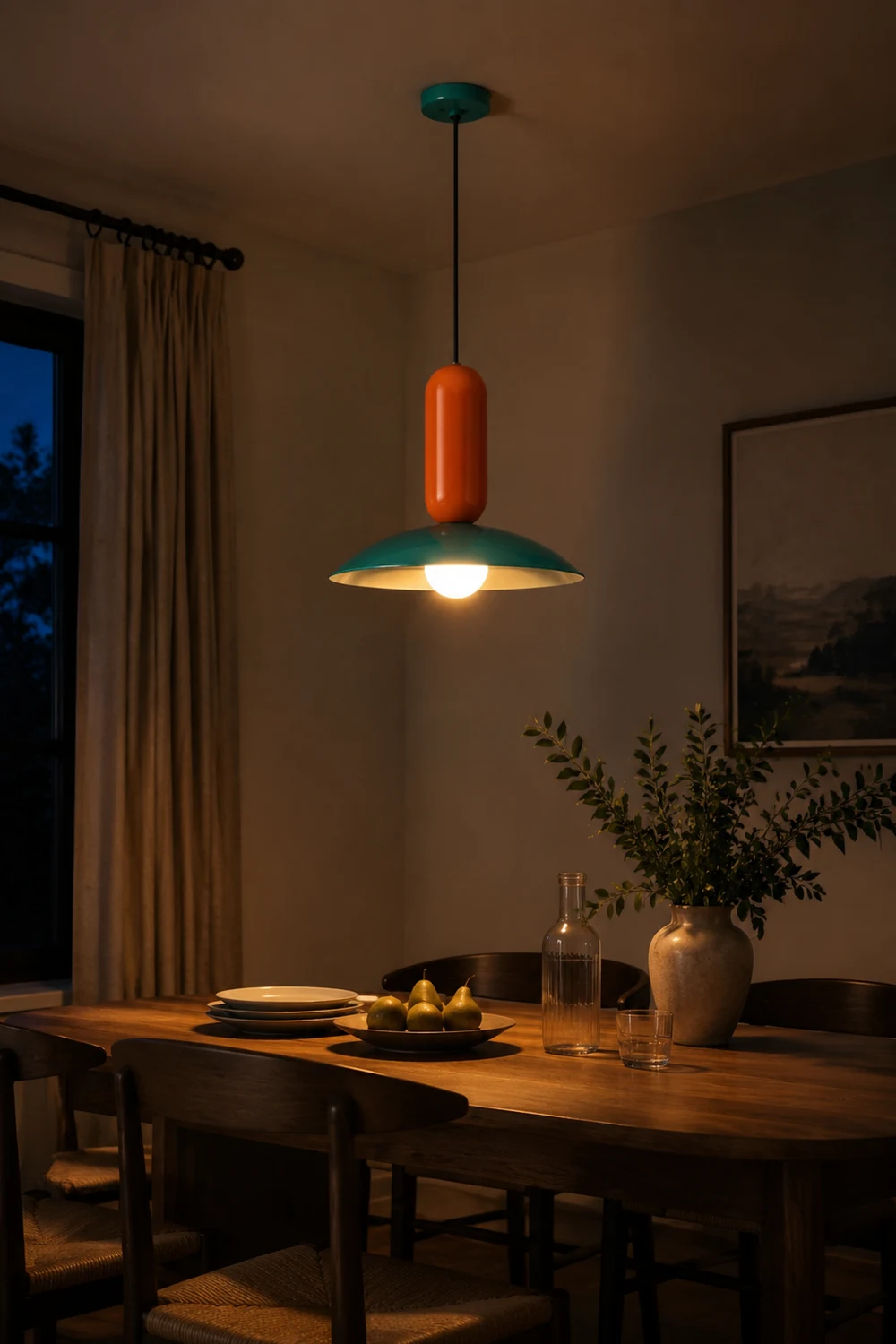 Morandi Bunte Pendelleuchte, 3 Farben, ∅30/40CM - Lumpaz