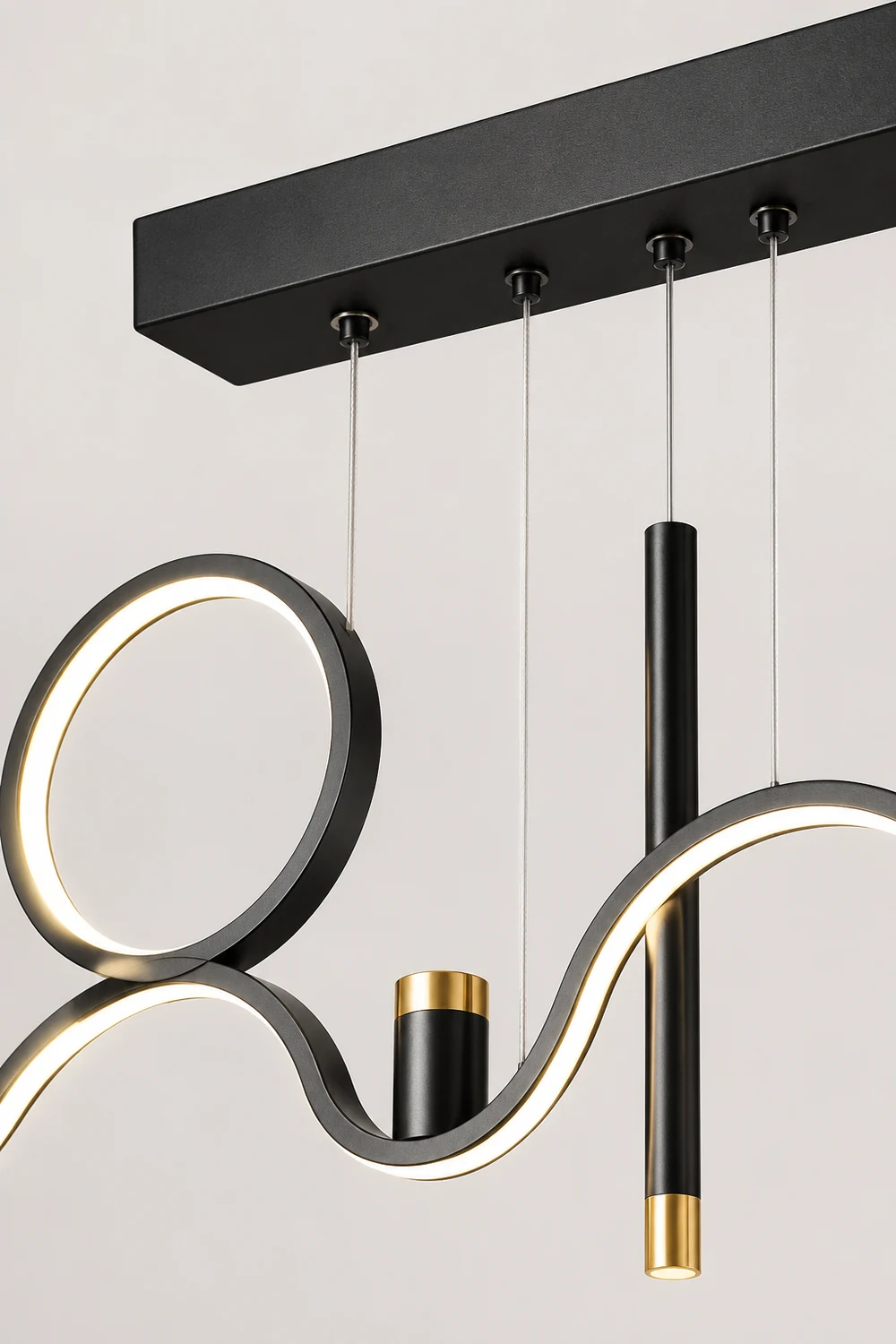 Moderne Stern-Design LED Pendelleuchte für Esszimmer, Restaurant - Lumpaz