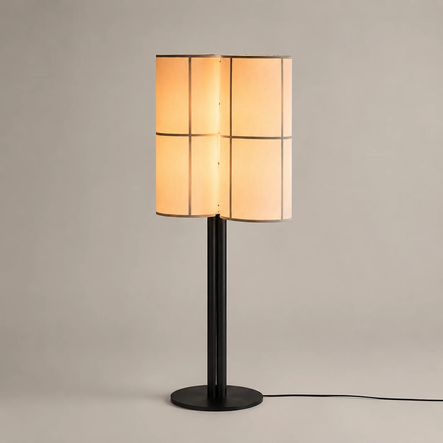 Renée Pendelleuchte 2 Farbe, Stoff, ∅18/37cm - Lumpaz
