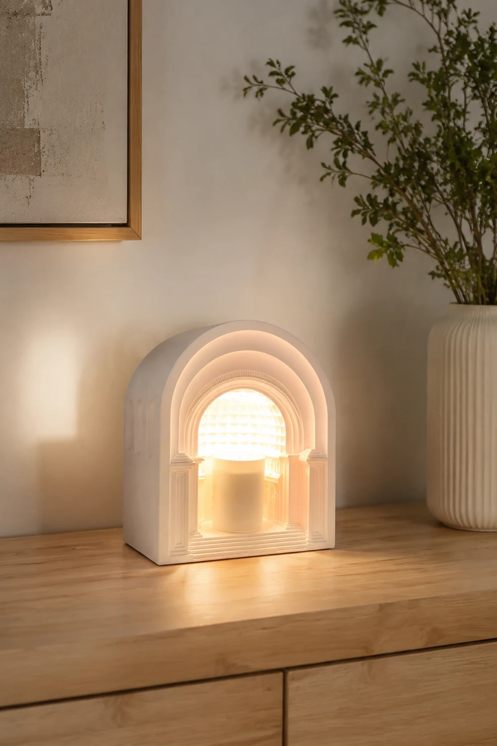 Félicie Aroma-Kerze Schmelzen Tischlampe, 2 Stile - Lumpaz