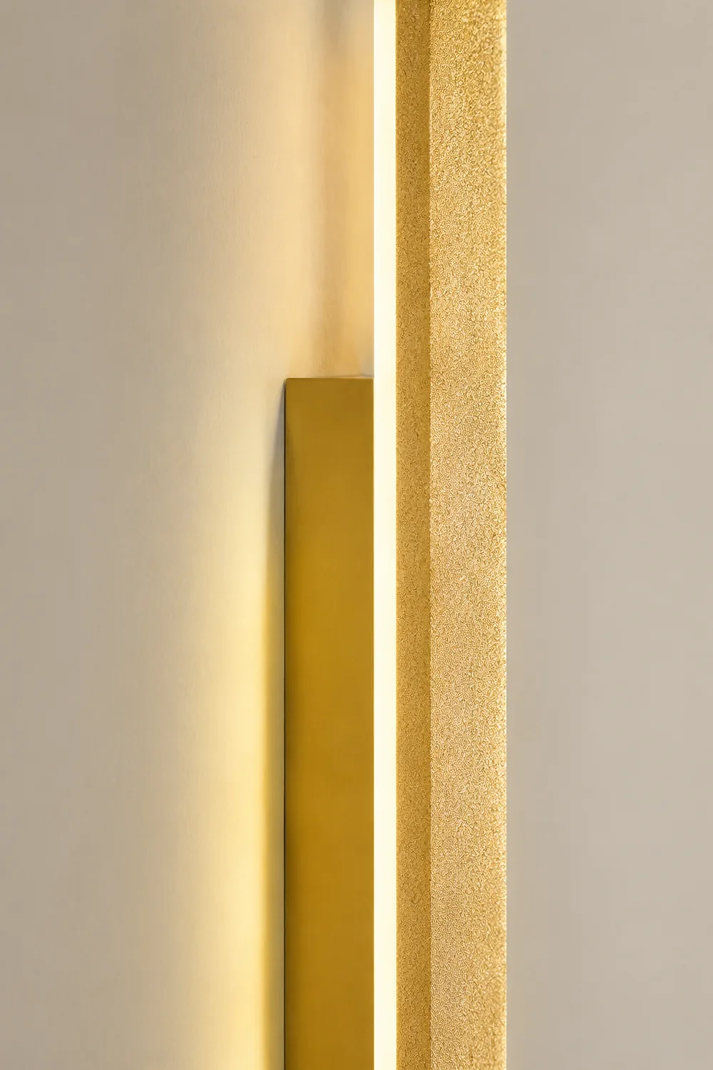 Ozawa Doppellinie Wandleuchte aus Holz, L40/60/100CM - Lumpaz