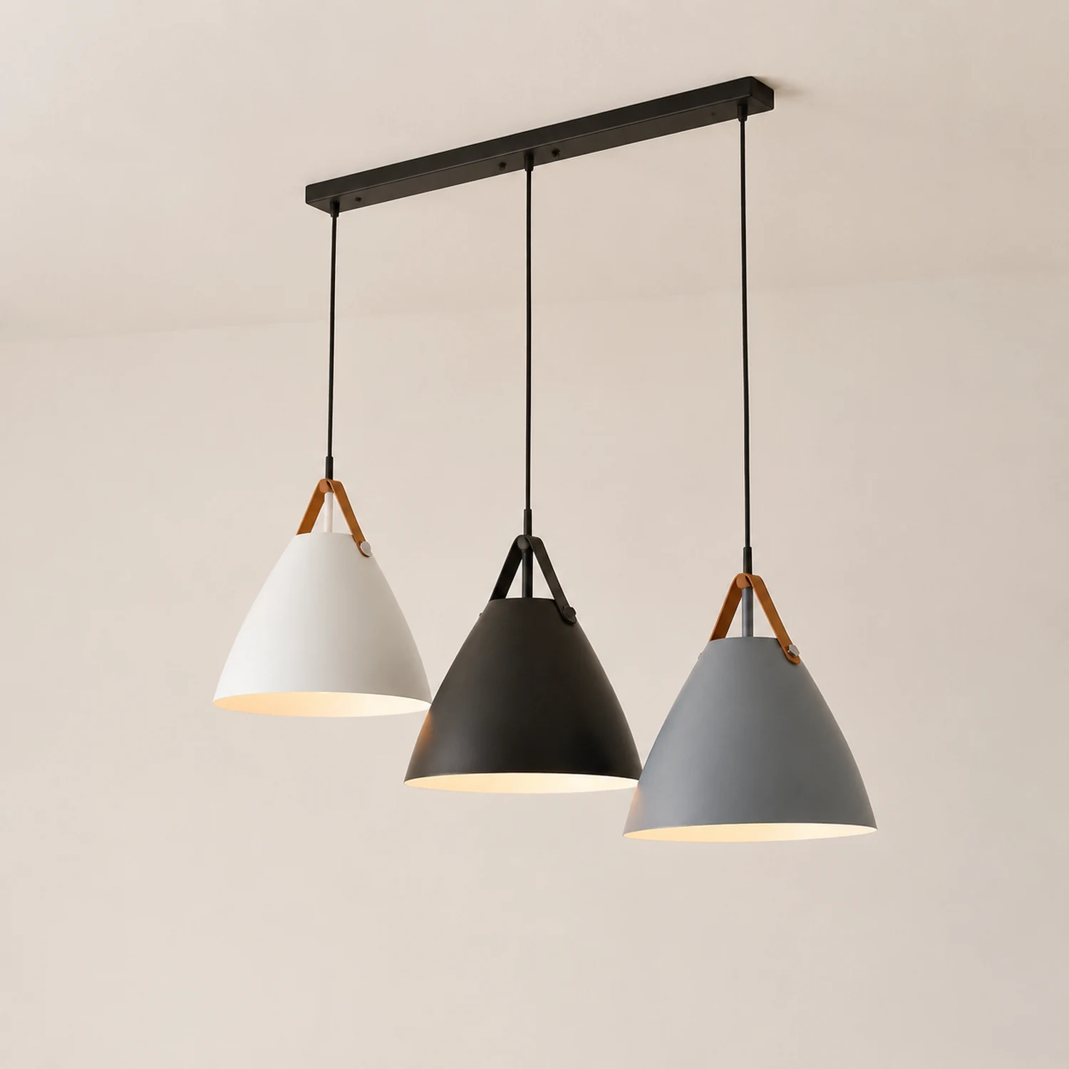 Carins Cluster-Pendelleuchte , 3 Farben - Lumpaz