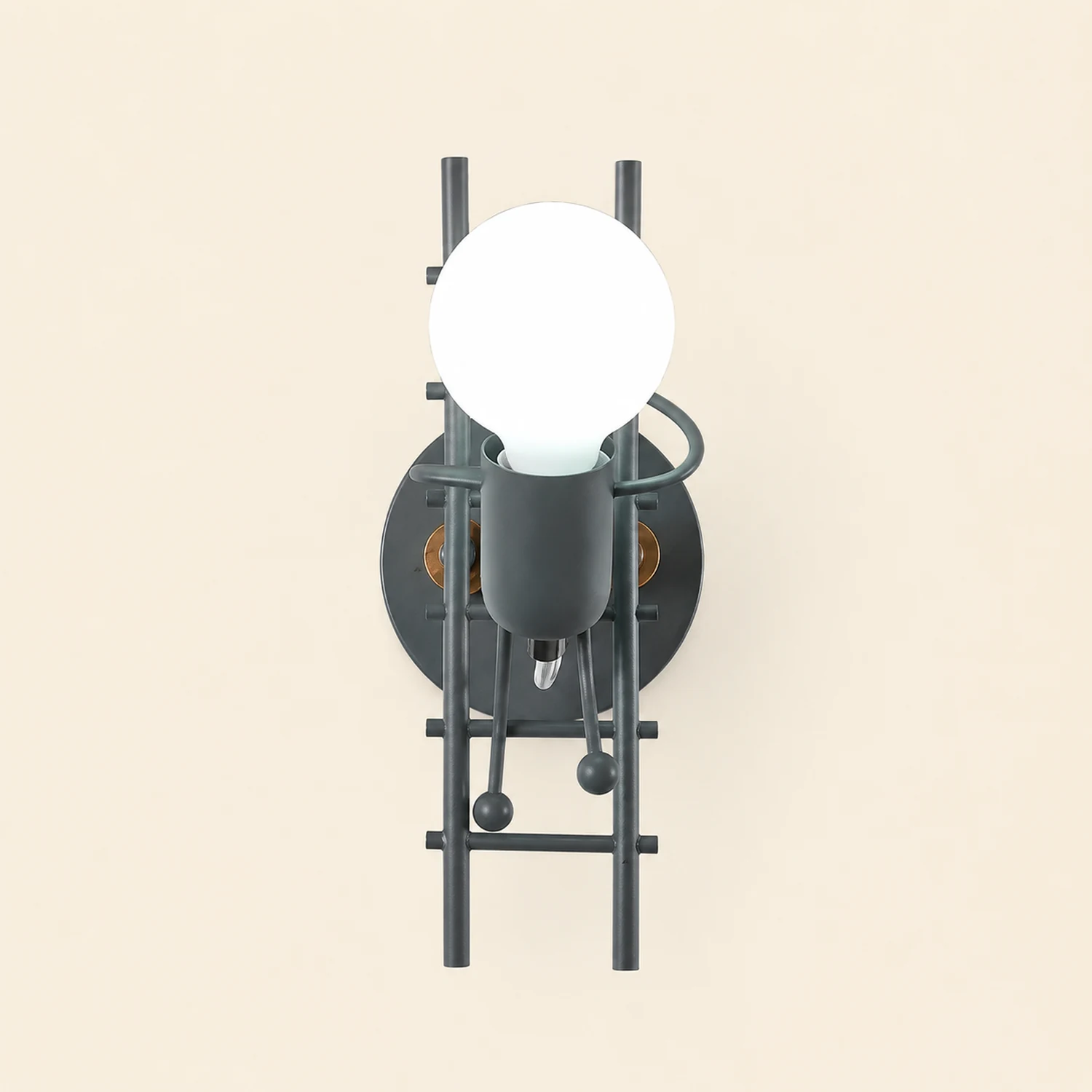 Luxo Retro Iron Man Hänge-Wandleuchte, 3 Farben - Lumpaz