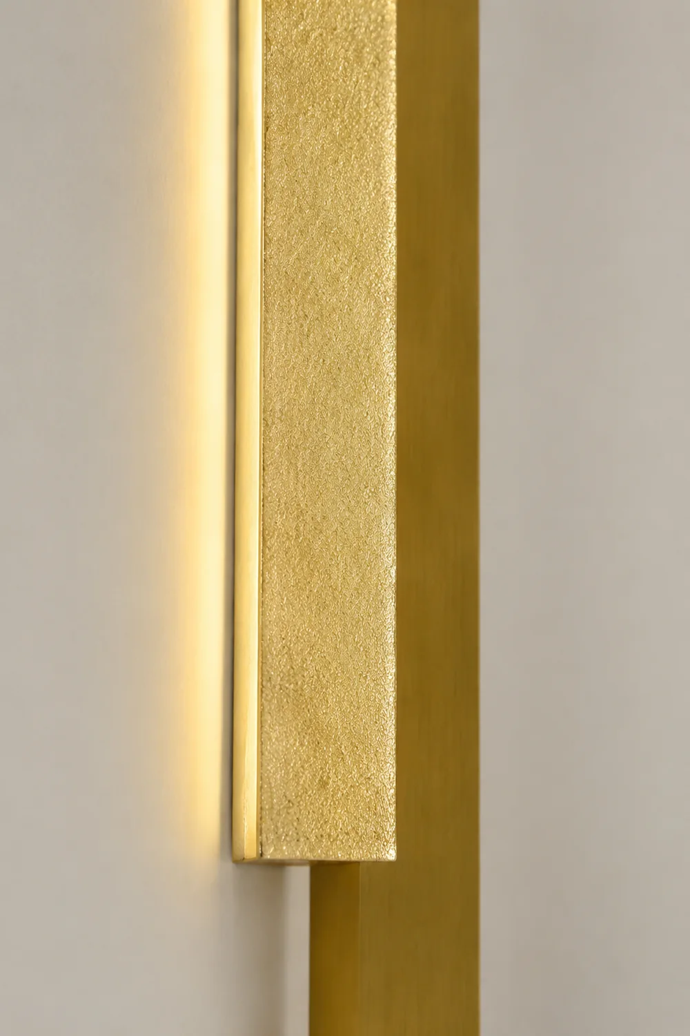 Ozawa Doppellinie Wandleuchte aus Holz, L40/60/100CM - Lumpaz